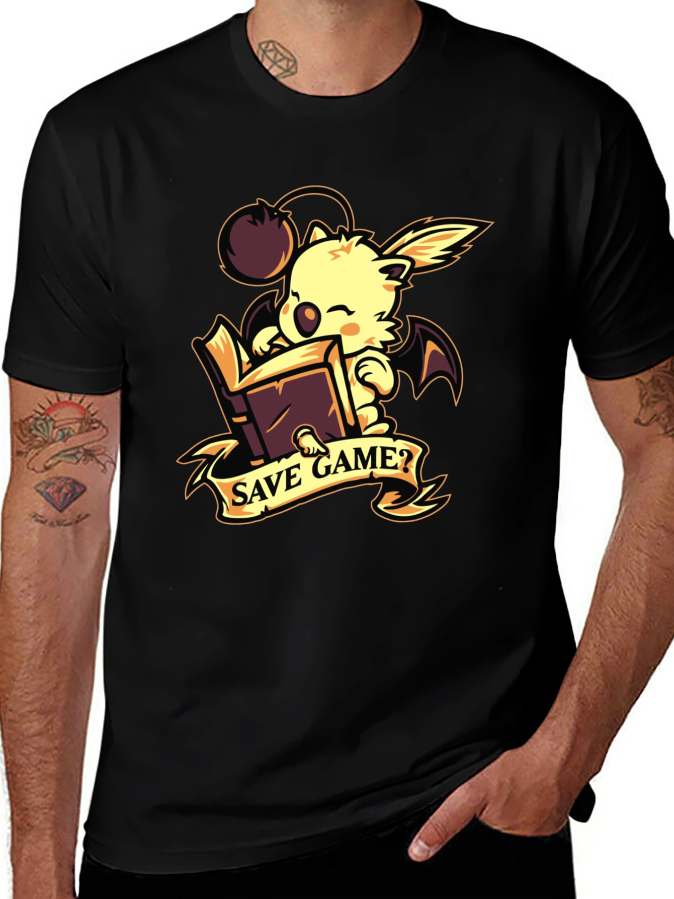 Moogle Save Game T-Shirt