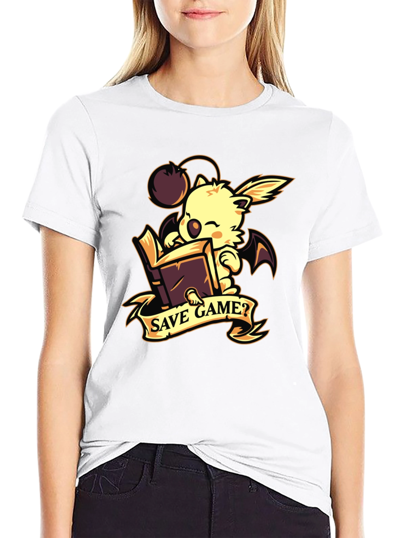 Moogle Save Game T-Shirt