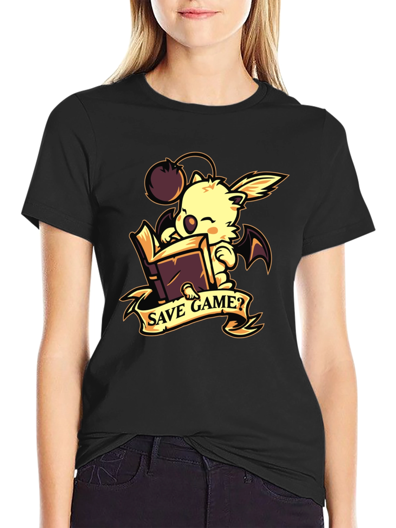 Moogle Save Game T-Shirt
