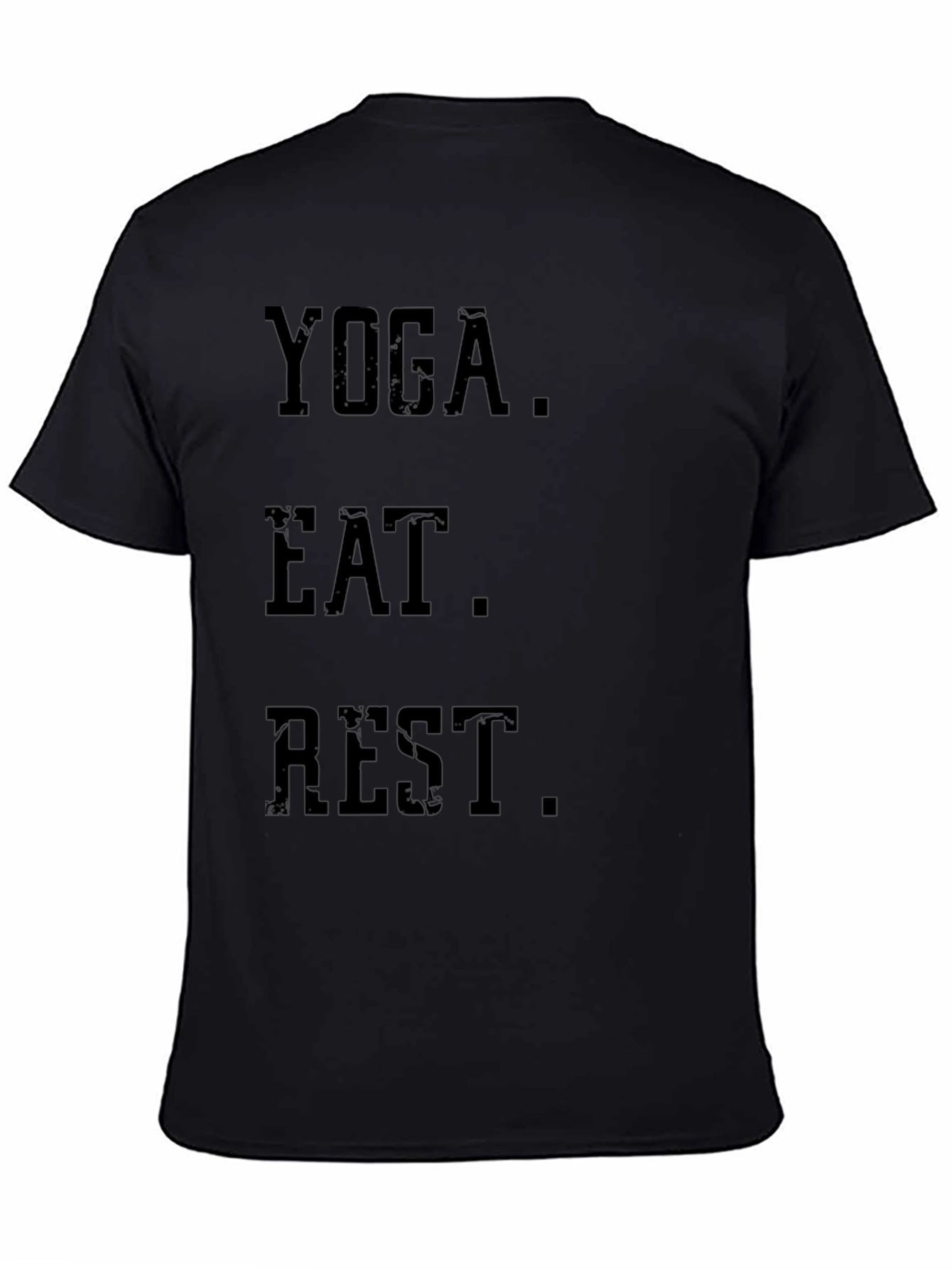 Yoga Eat Rest Tee - Relaxed Graphic T-Shirt