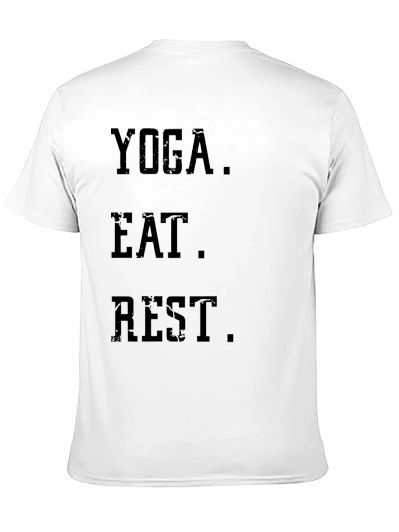 Yoga Eat Rest Tee - Relaxed Graphic T-Shirt