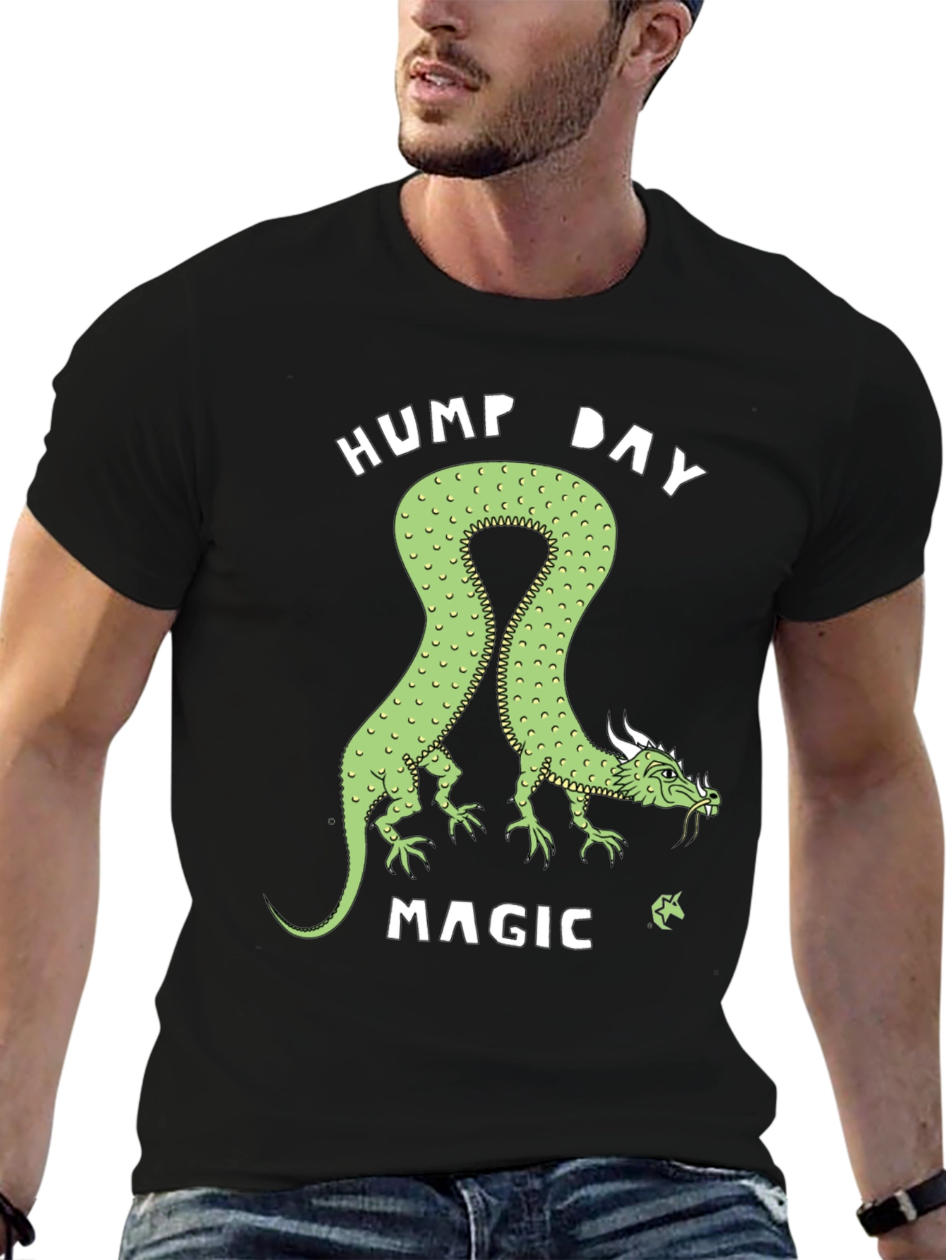 Hump Day Magic Dragon Graphic Tee