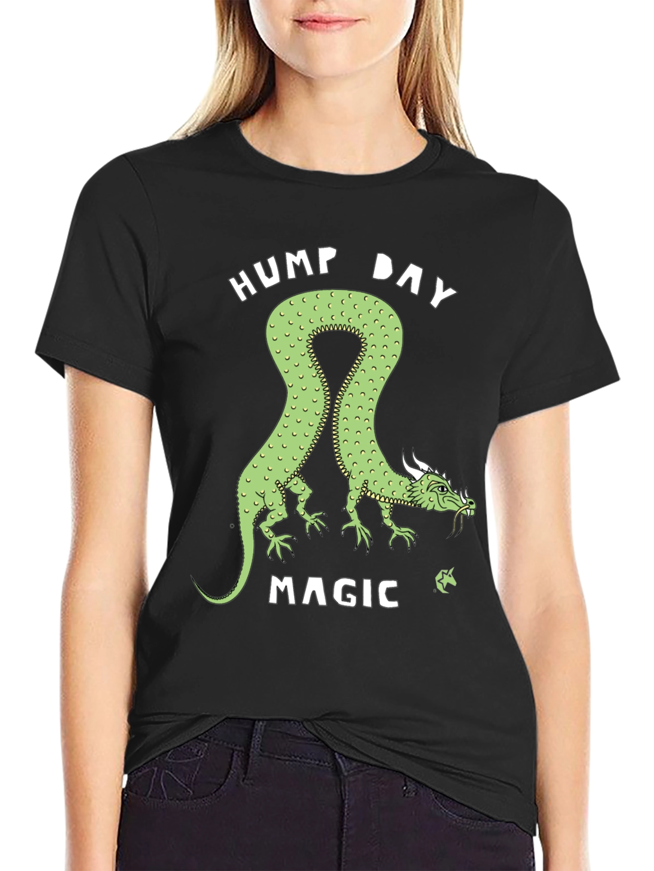 Hump Day Magic Dragon Graphic Tee