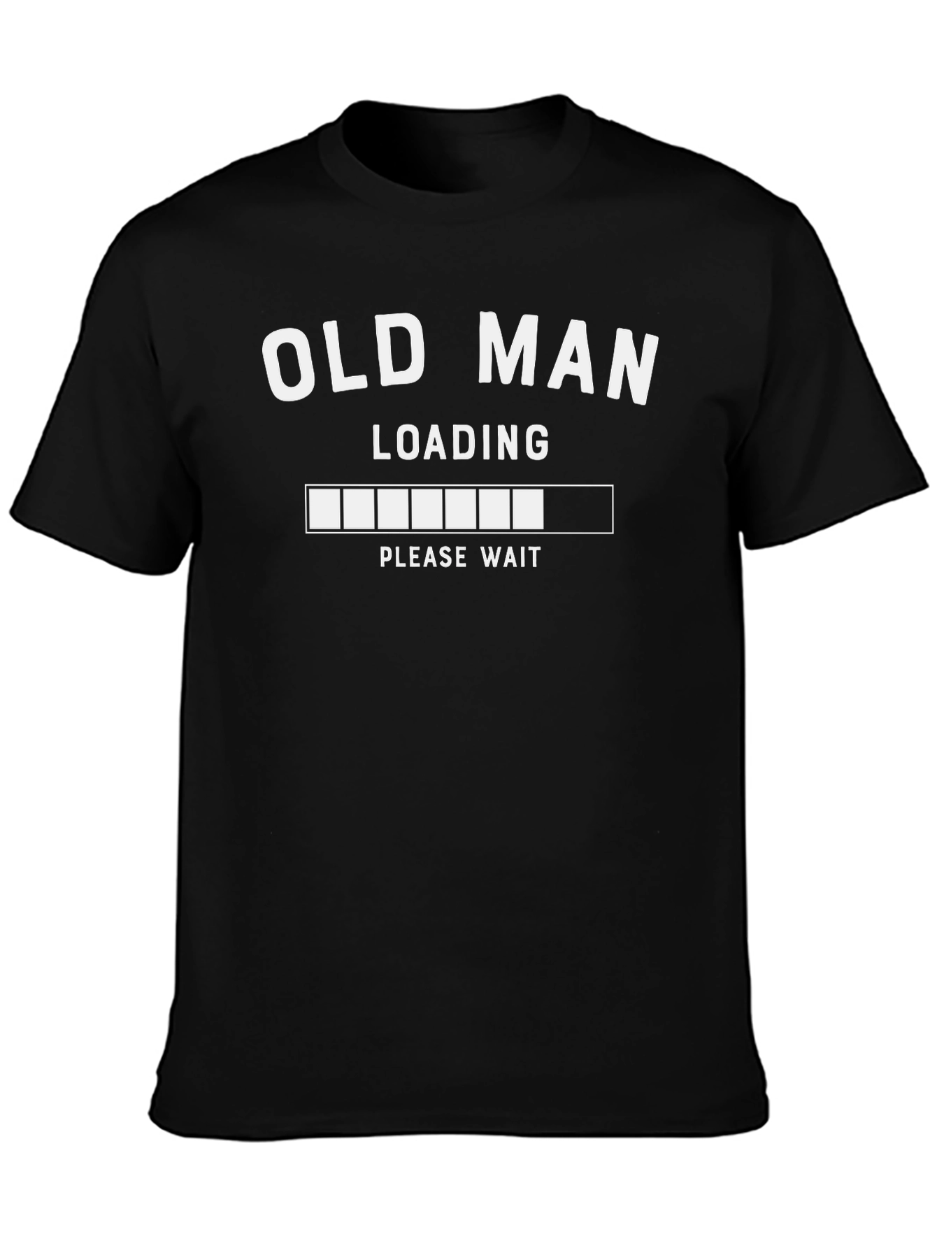 Old Man Loading Funny Graphic T-Shirt