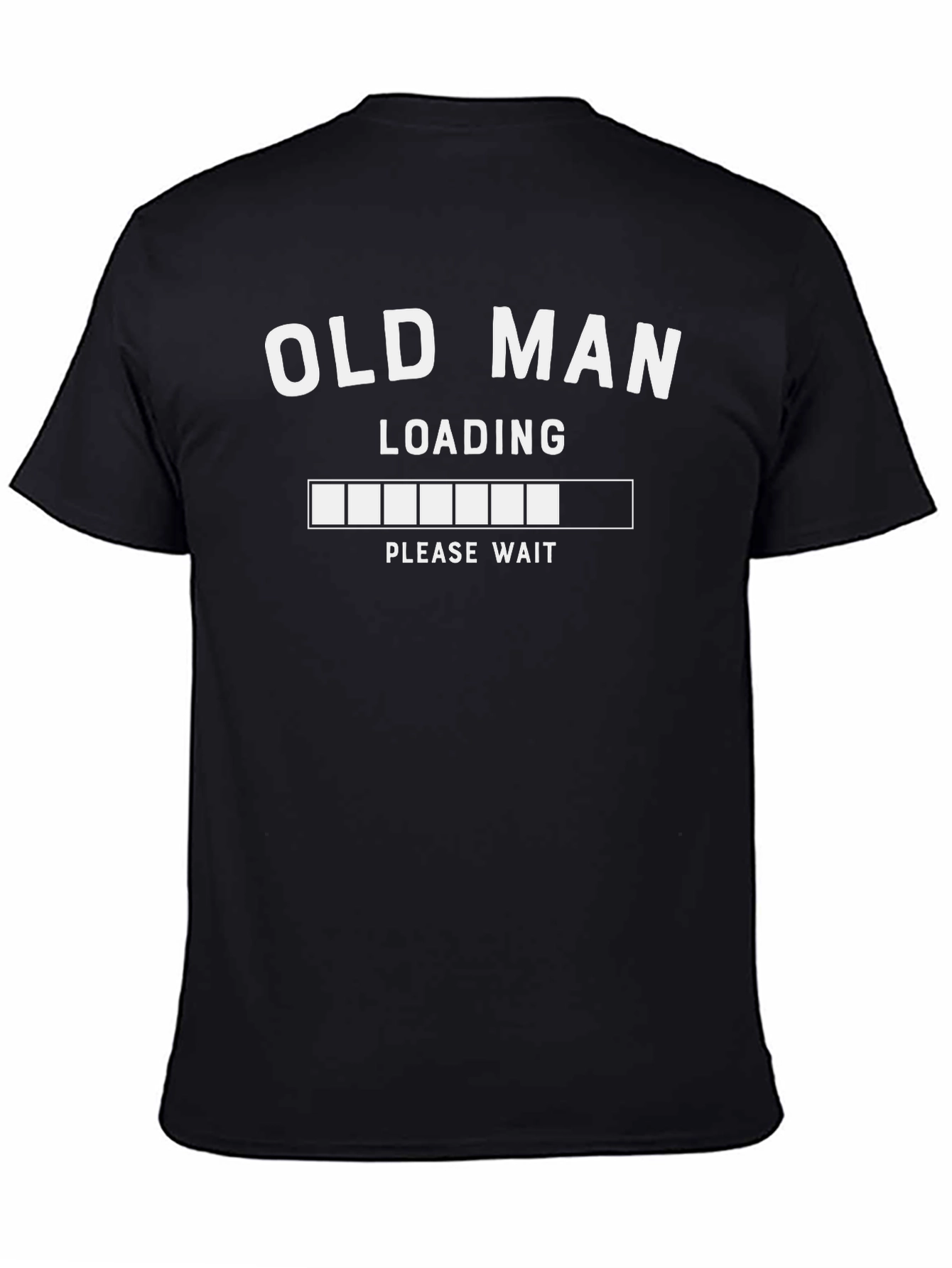 Old Man Loading Funny Graphic T-Shirt