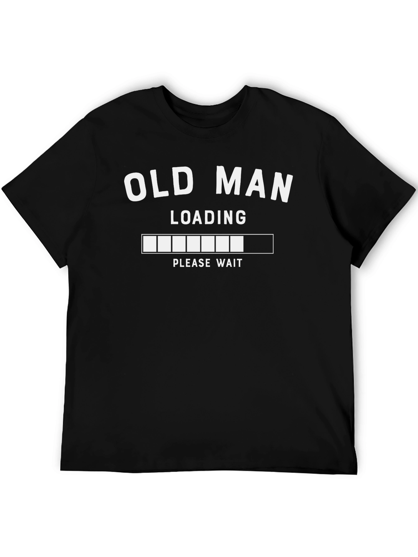 Old Man Loading Funny Graphic T-Shirt