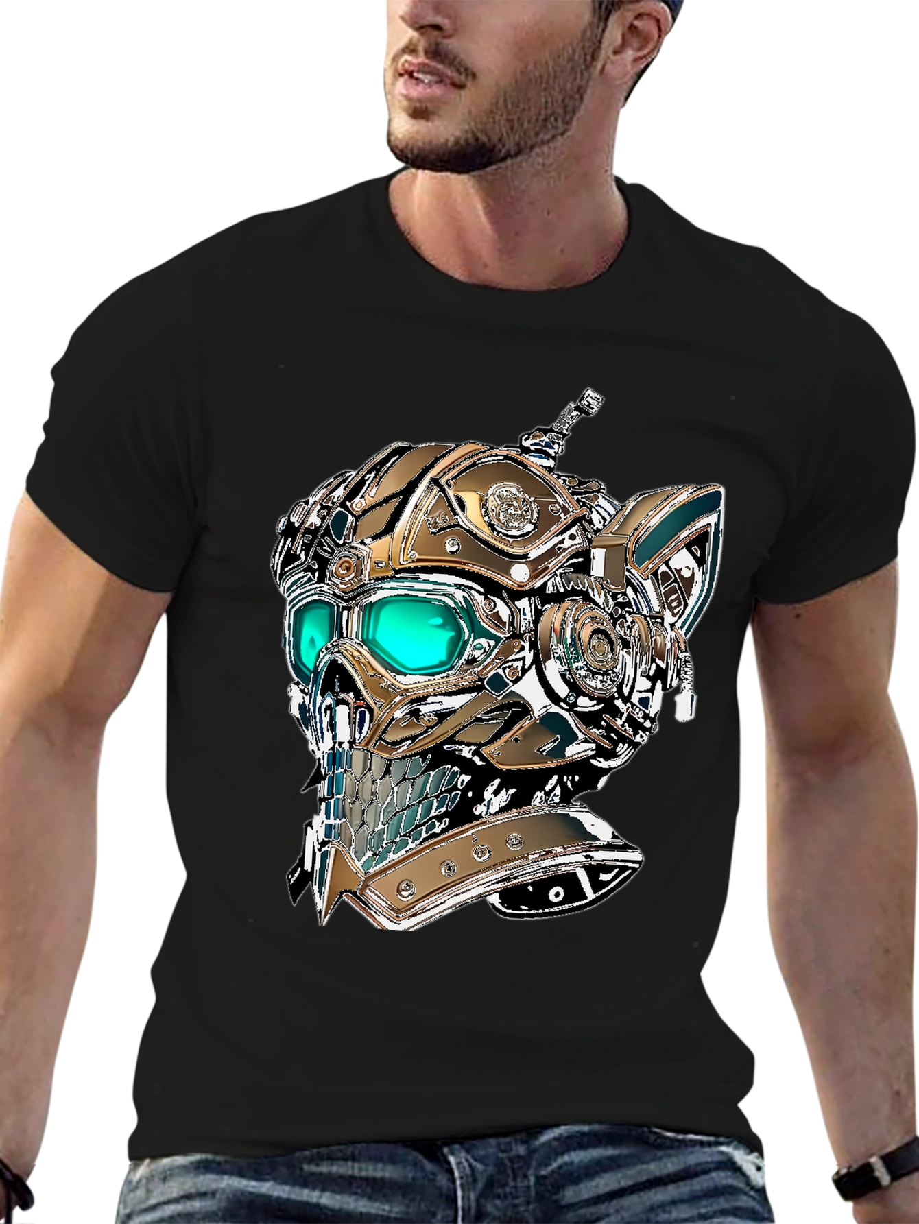 Cyberpunk Skull T-Shirt