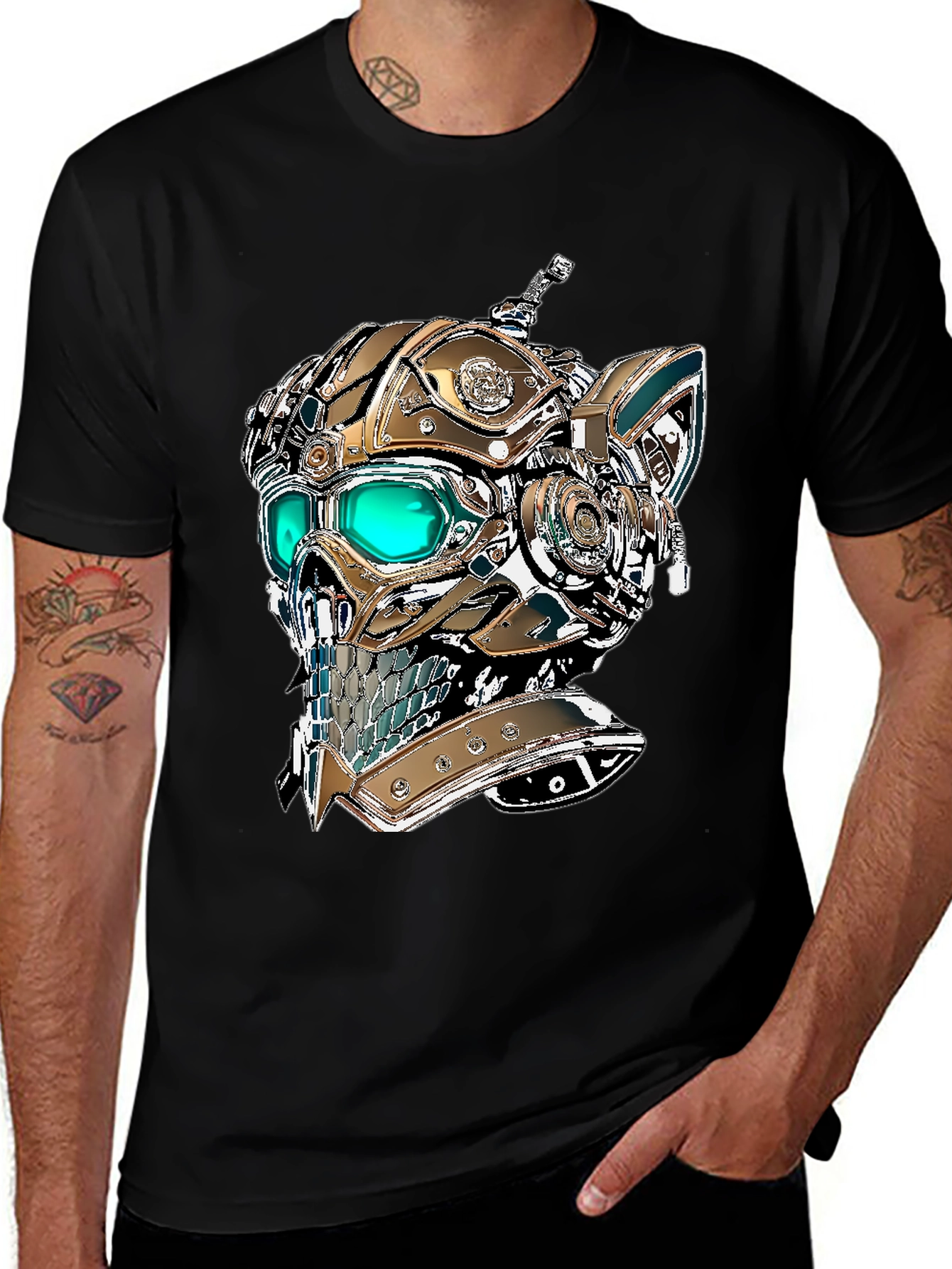 Cyberpunk Skull T-Shirt
