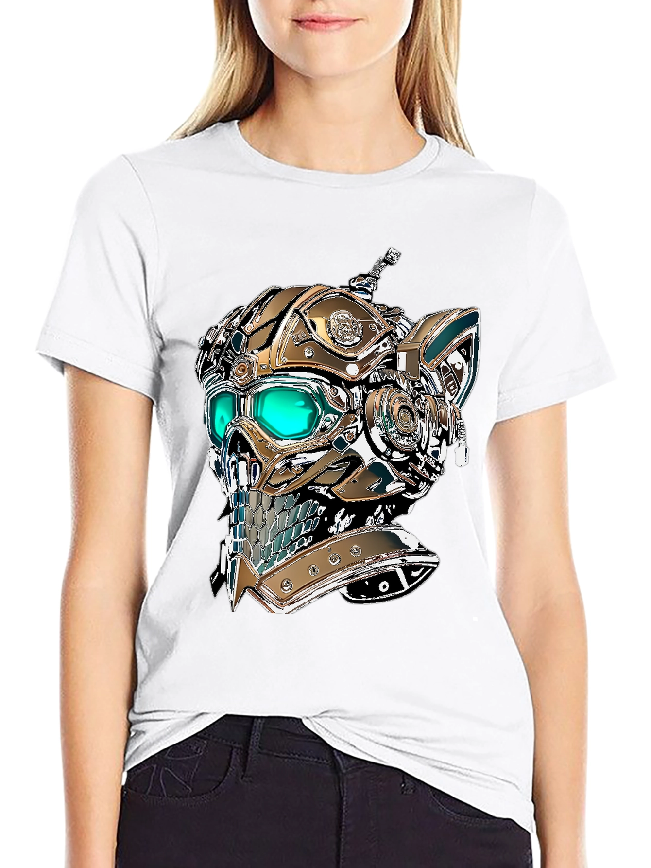 Cyberpunk Skull T-Shirt