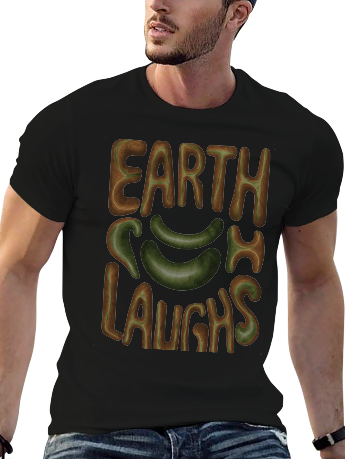 Earth Laughs T-Shirt - Graphic Tee