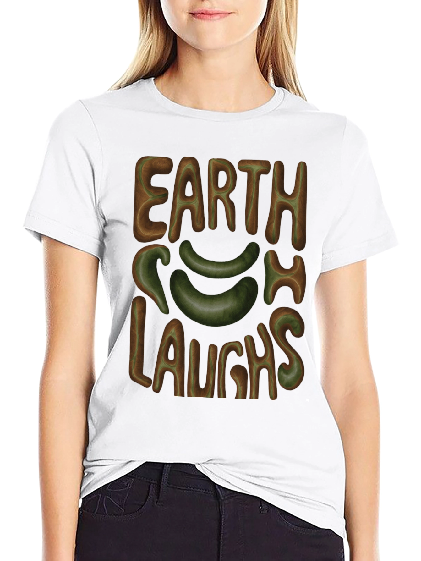 Earth Laughs T-Shirt - Graphic Tee