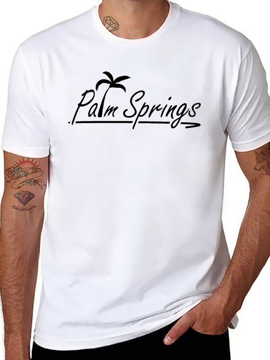Palm Springs Graphic Tee - Stylish & Comfortable