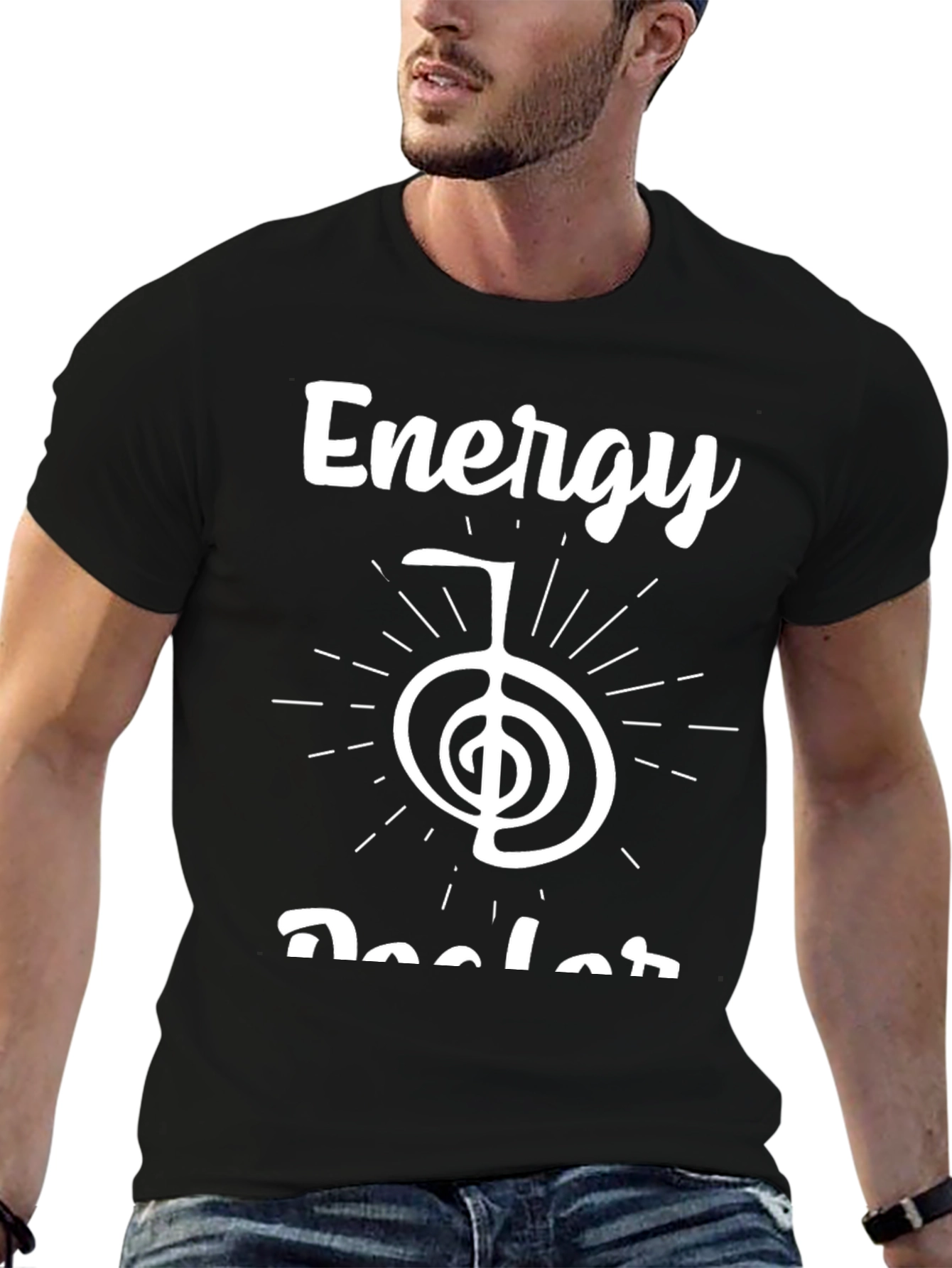 Energy Healer T-Shirt - Spiritual Design