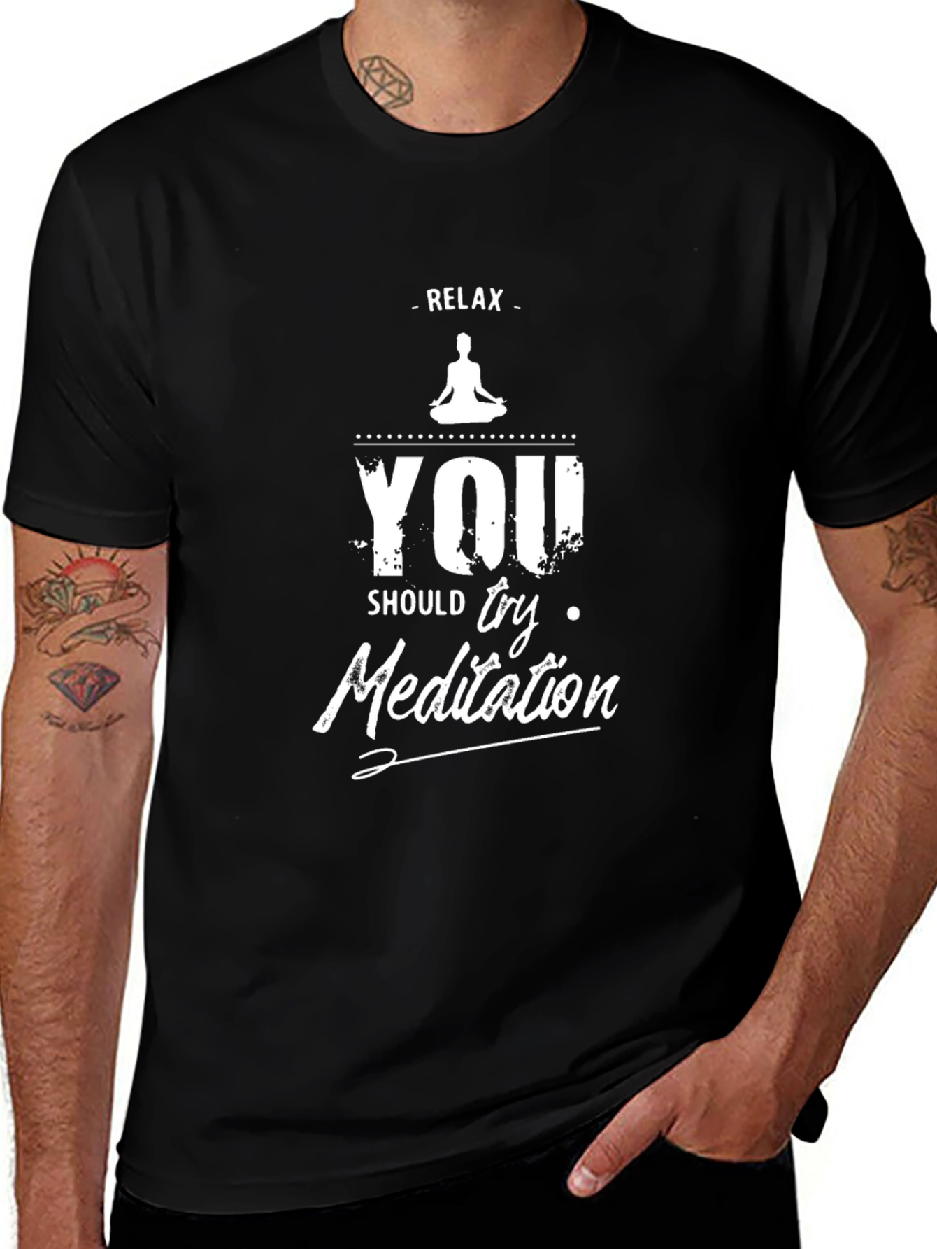 Relax Meditation Graphic T-Shirt - Unisex