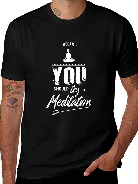 Relax Meditation Graphic T-Shirt - Unisex