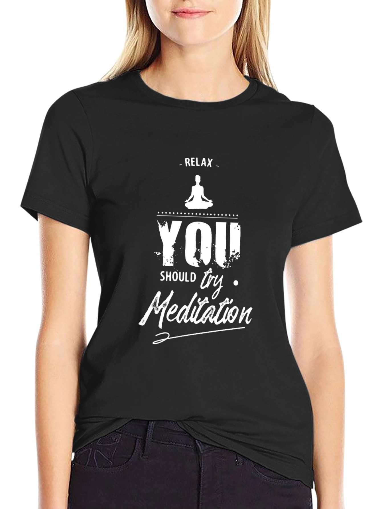 Relax Meditation Graphic T-Shirt - Unisex