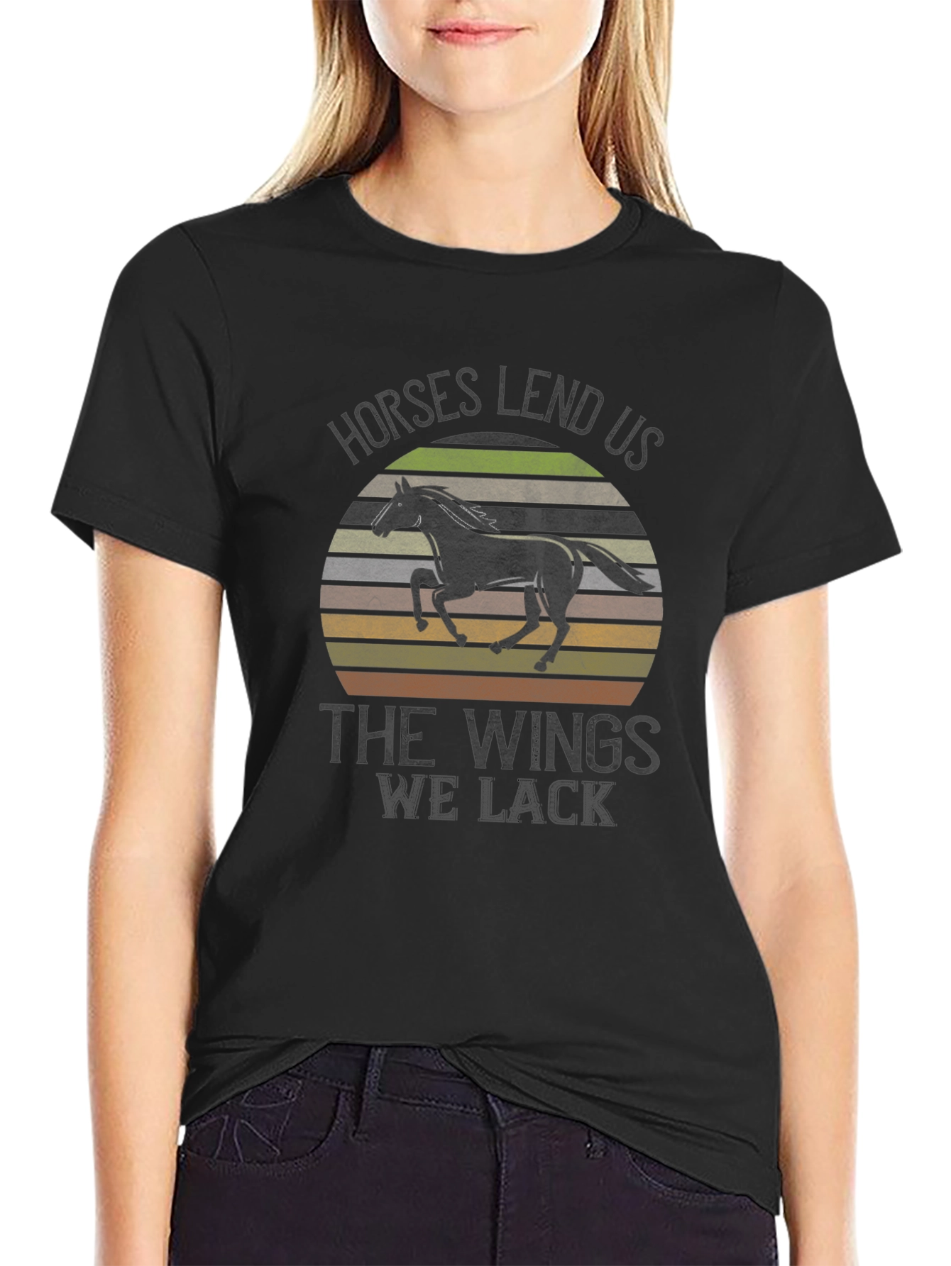 Horses Lend Us the Wings T-Shirt
