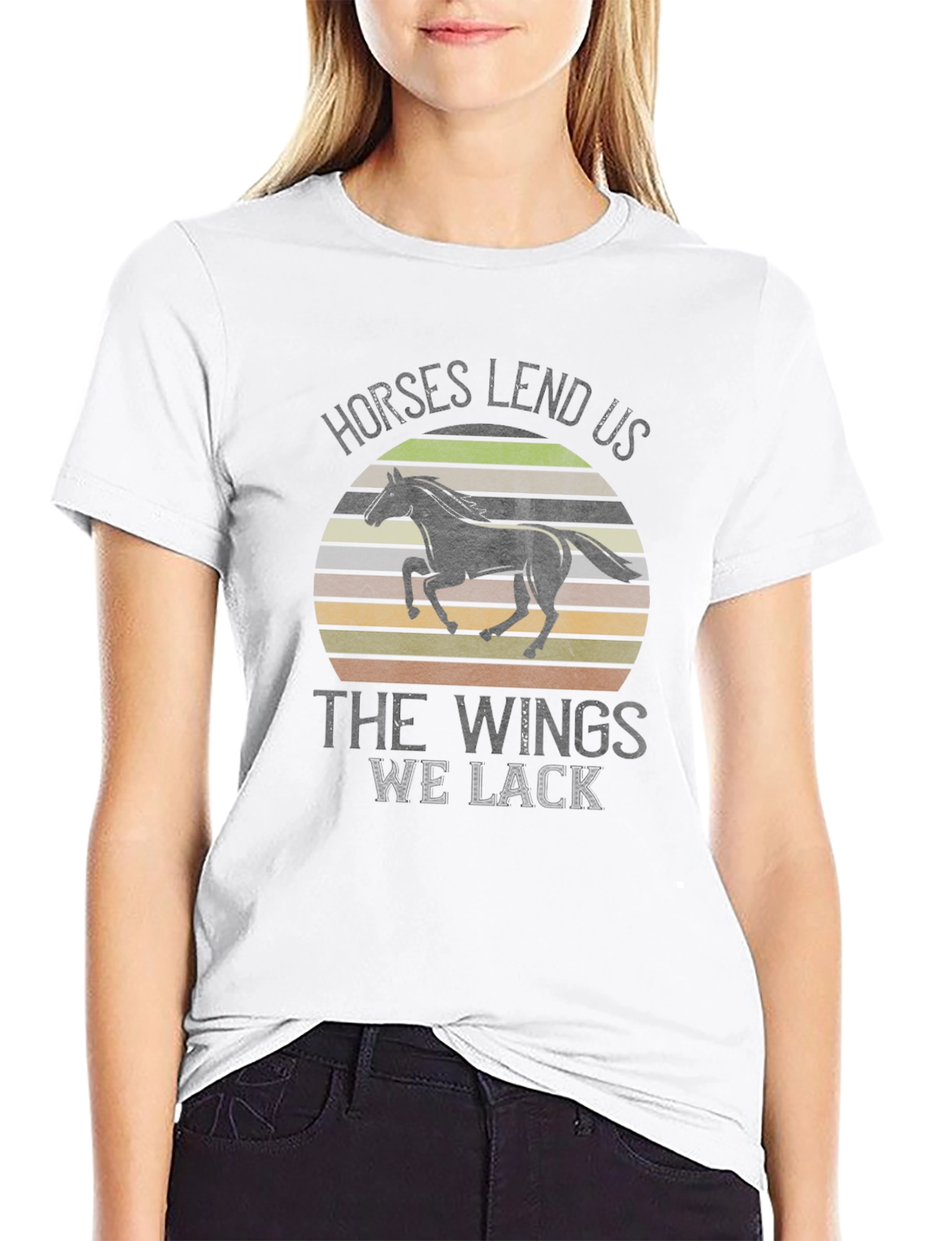 Horses Lend Us the Wings T-Shirt