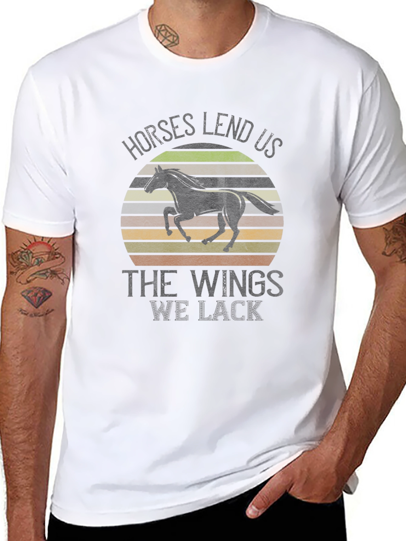 Horses Lend Us the Wings T-Shirt