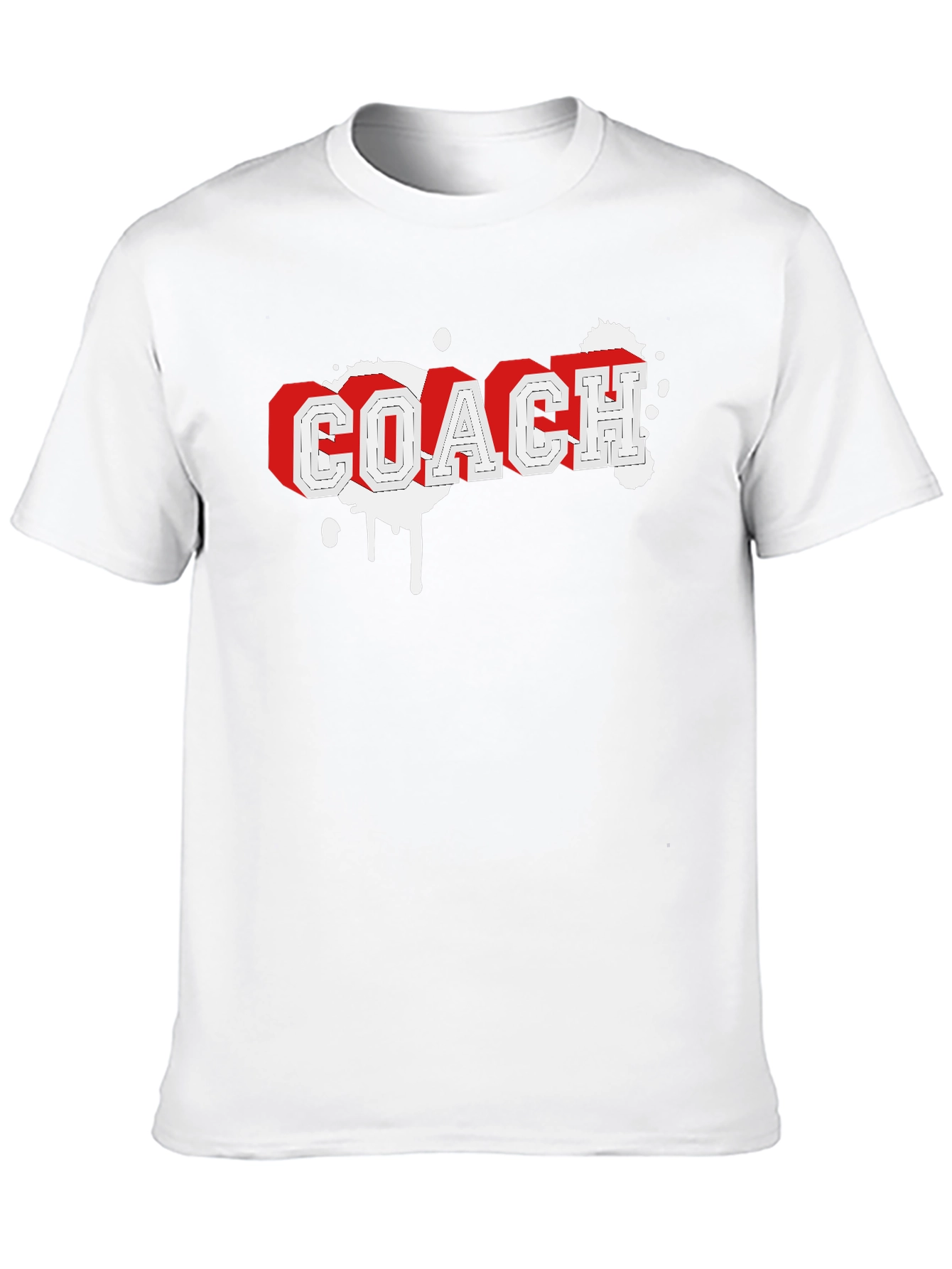 Coach Graphic Tee - Black Cotton Blend T-Shirt