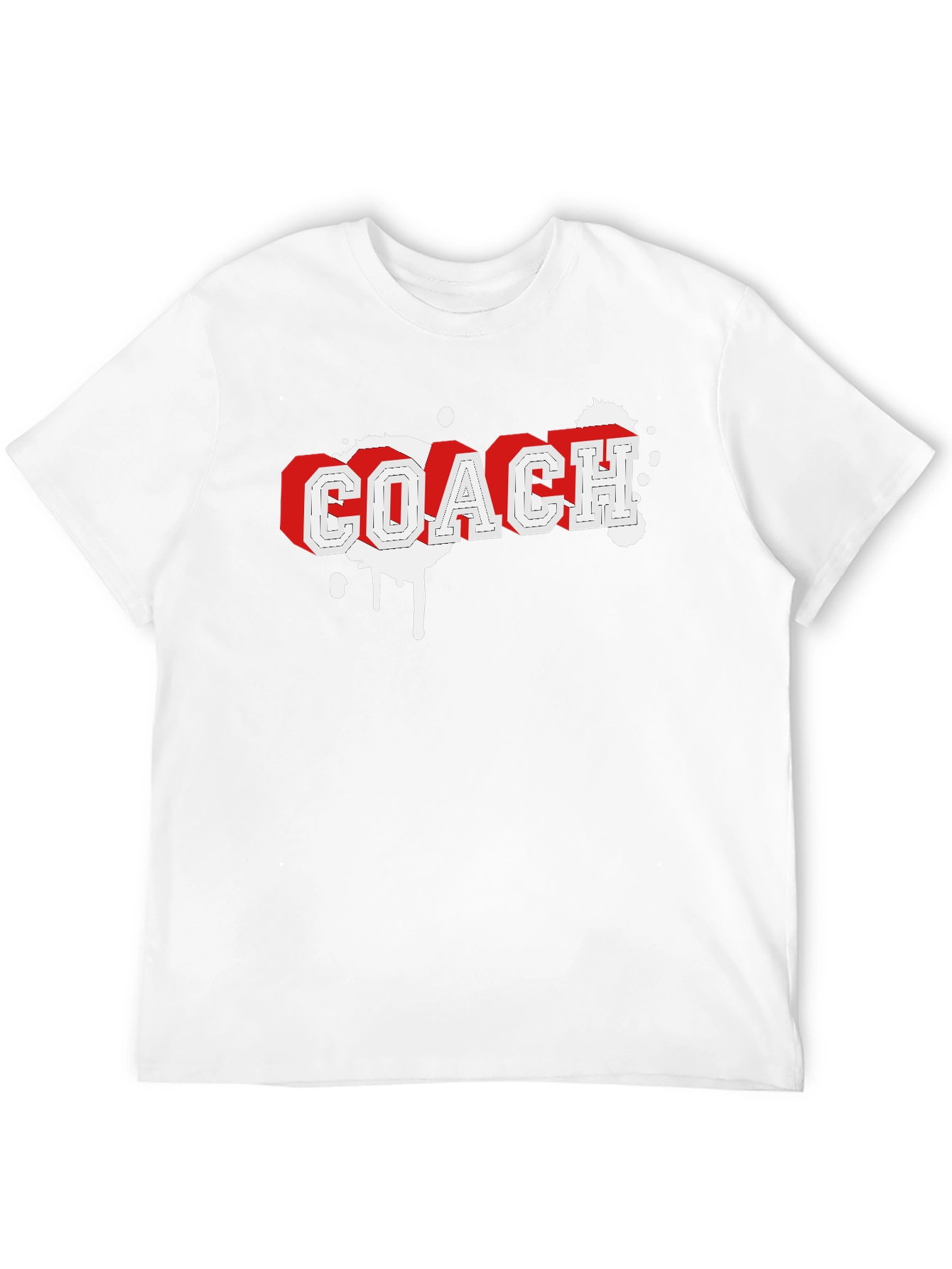 Coach Graphic Tee - Black Cotton Blend T-Shirt