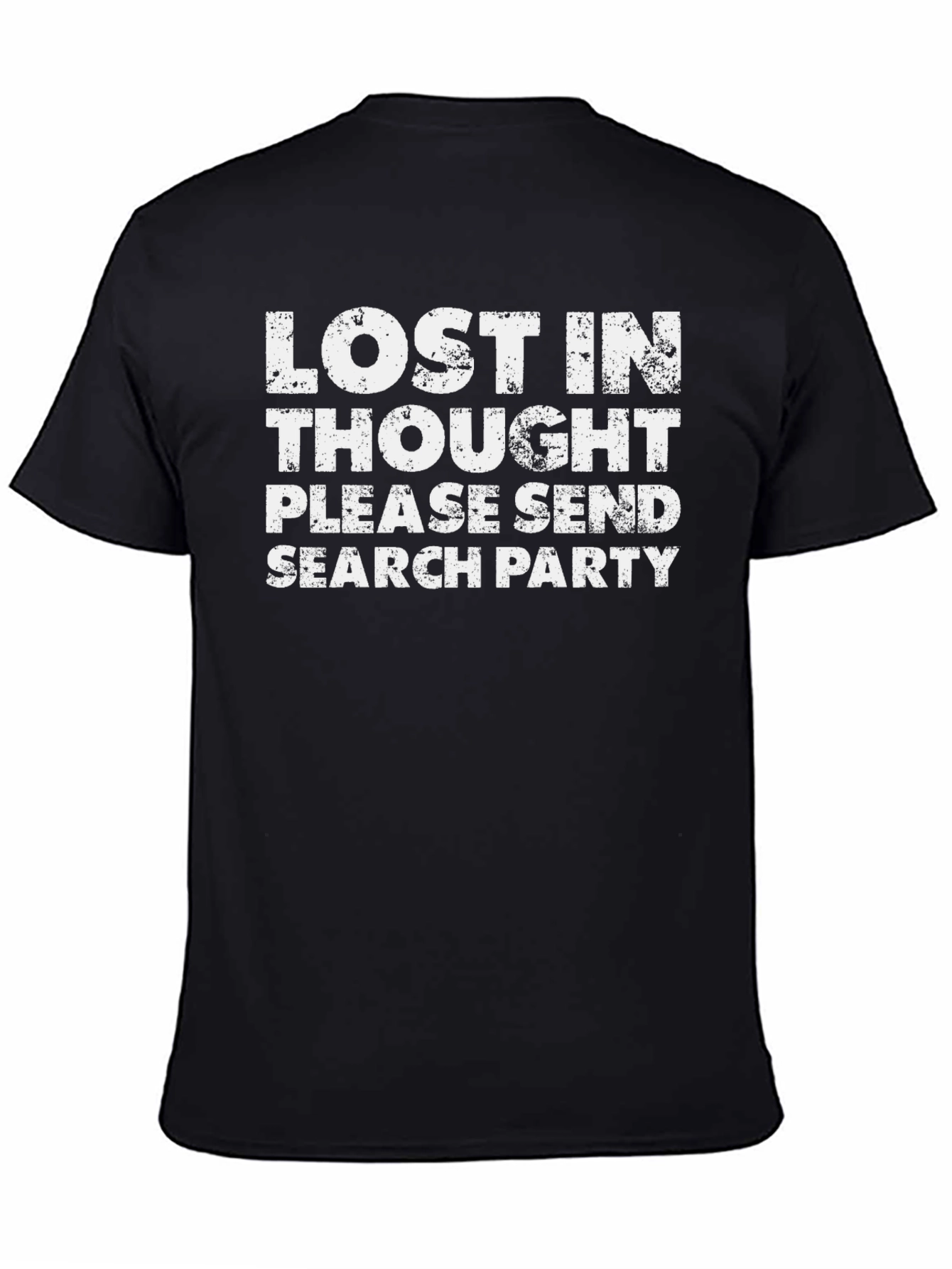 Lost in Thought Funny Graphic T-Shirt