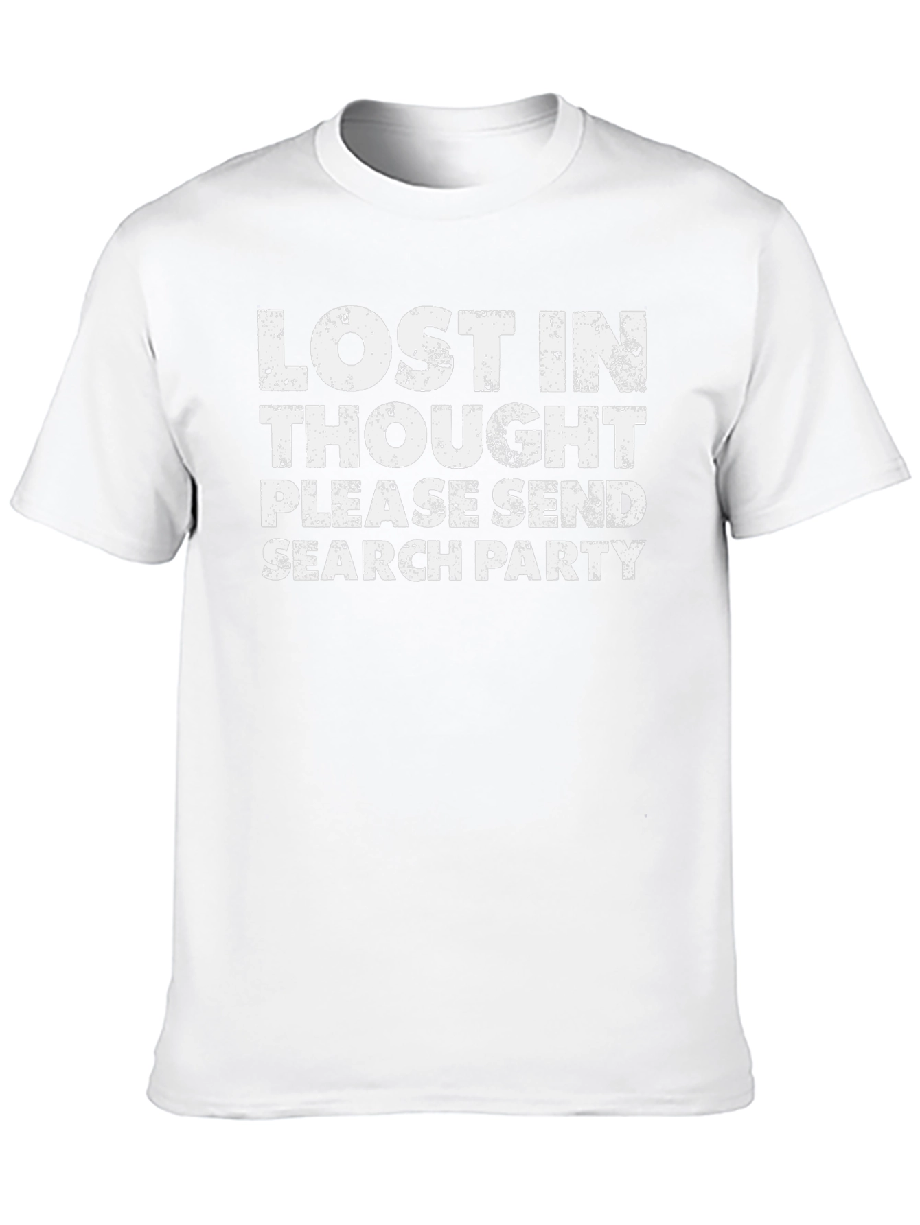 Lost in Thought Funny Graphic T-Shirt