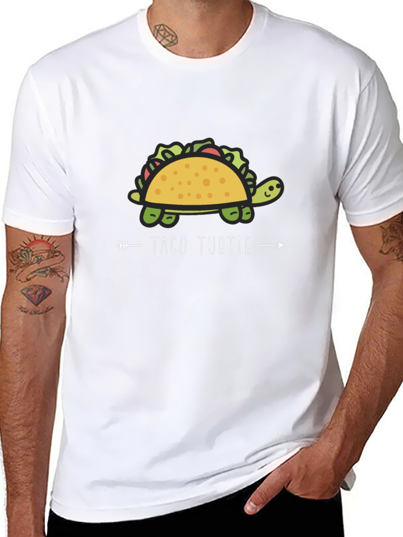 Taco Turtle Graphic T-Shirt