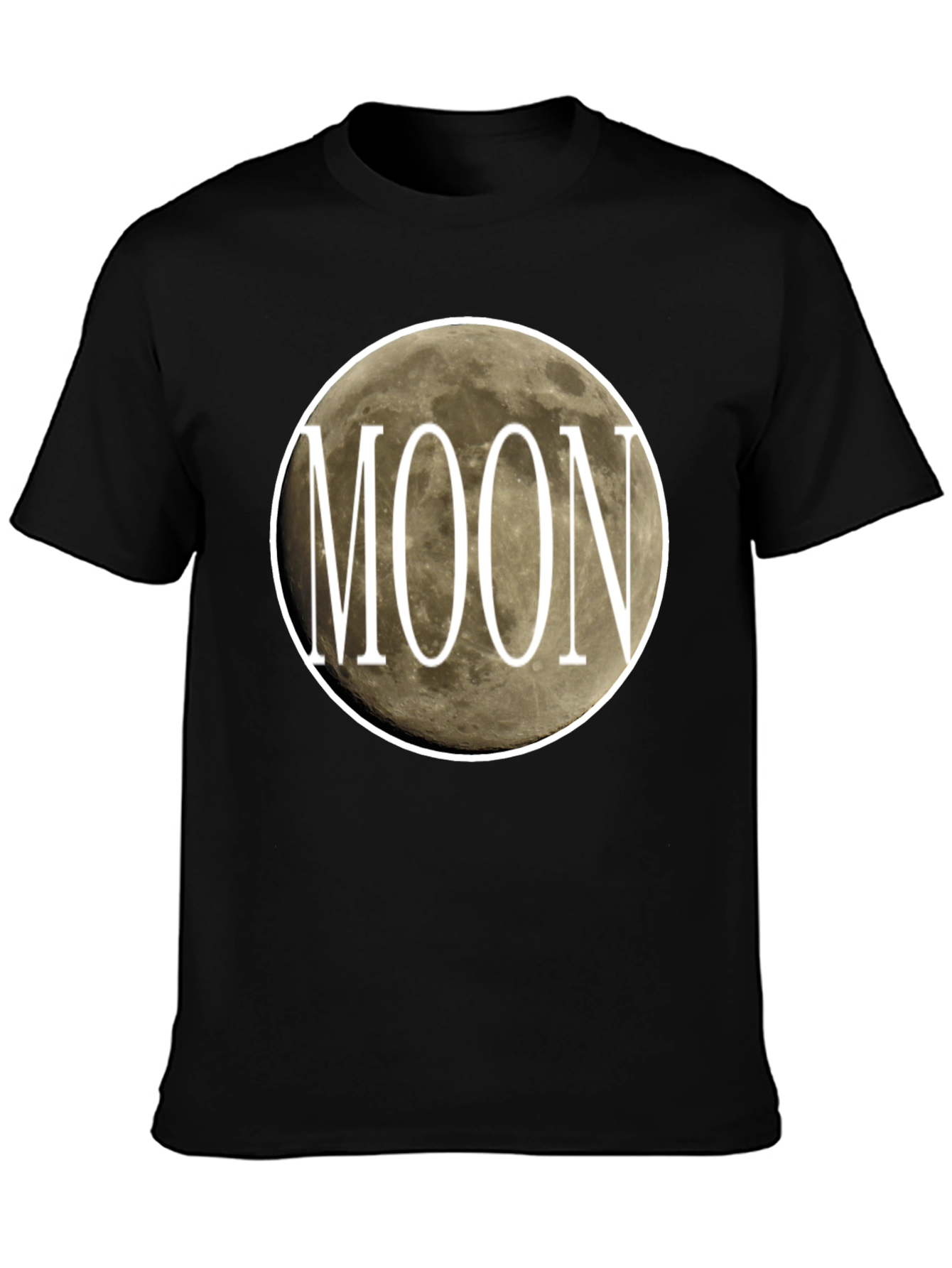 Moon Graphic Tee - Stylish Celestial Design