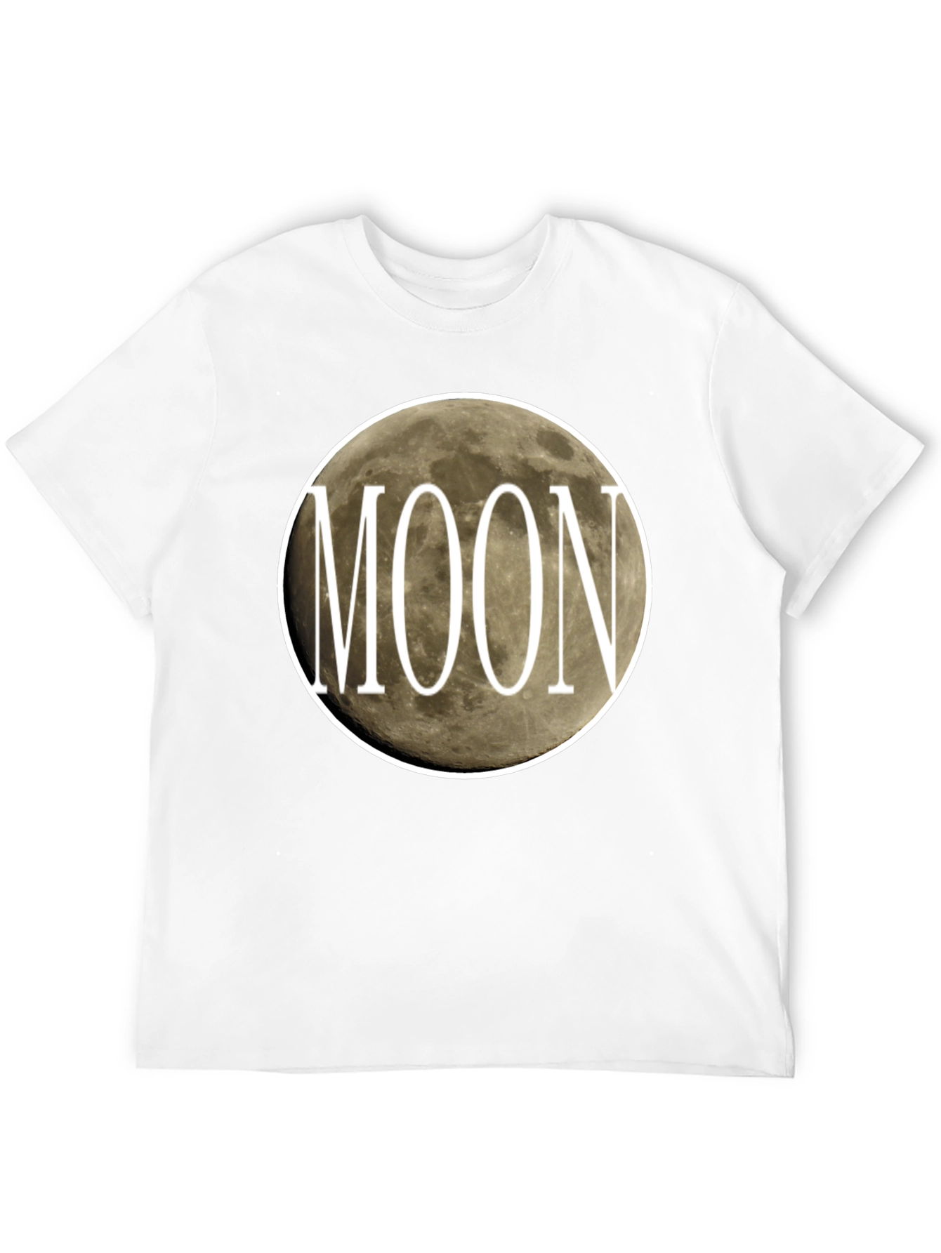 Moon Graphic Tee - Stylish Celestial Design