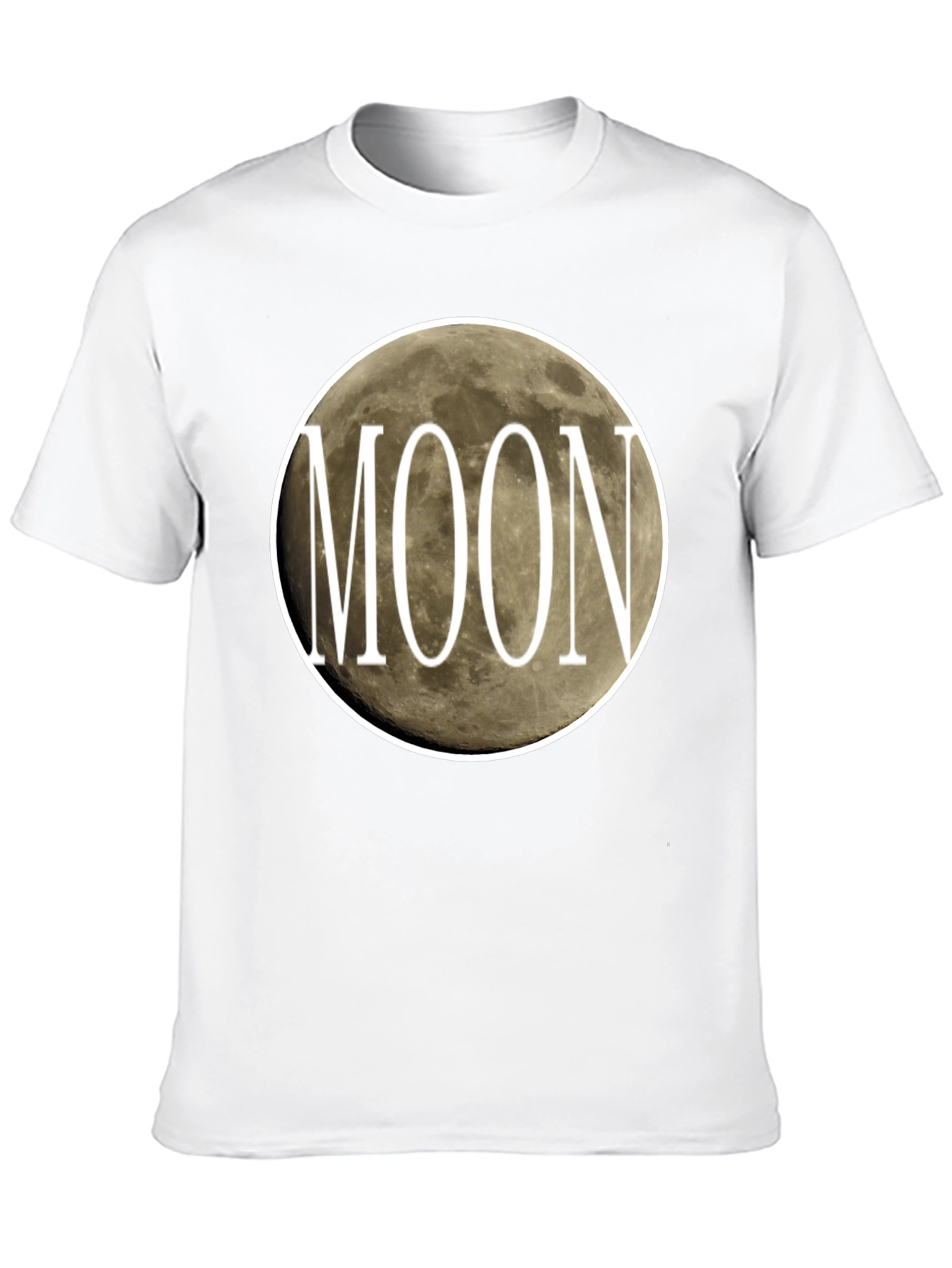 Moon Graphic Tee - Stylish Celestial Design