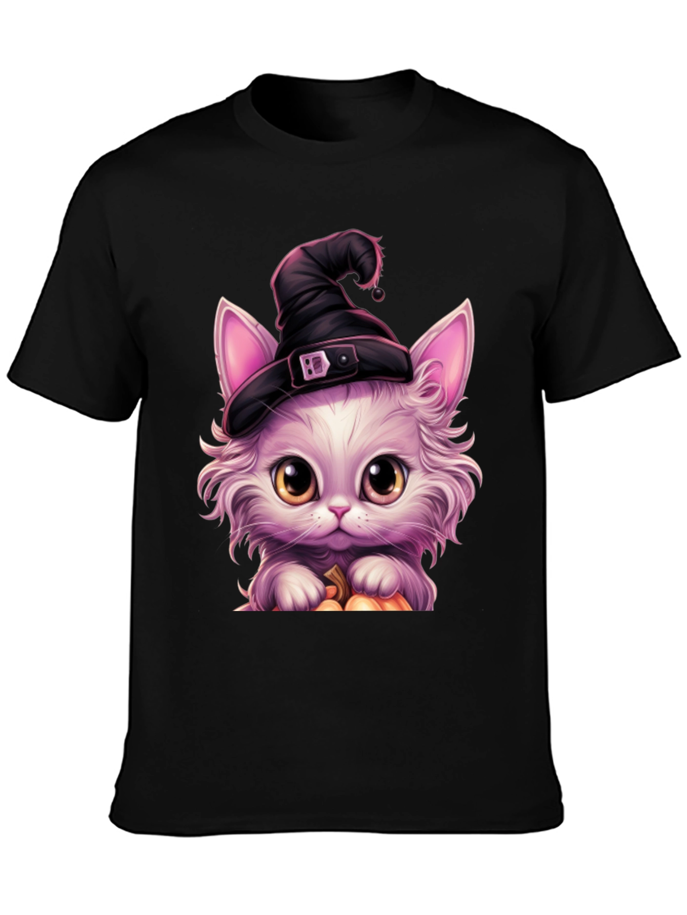 Halloween Cat Witch T-Shirt - Spooky Season