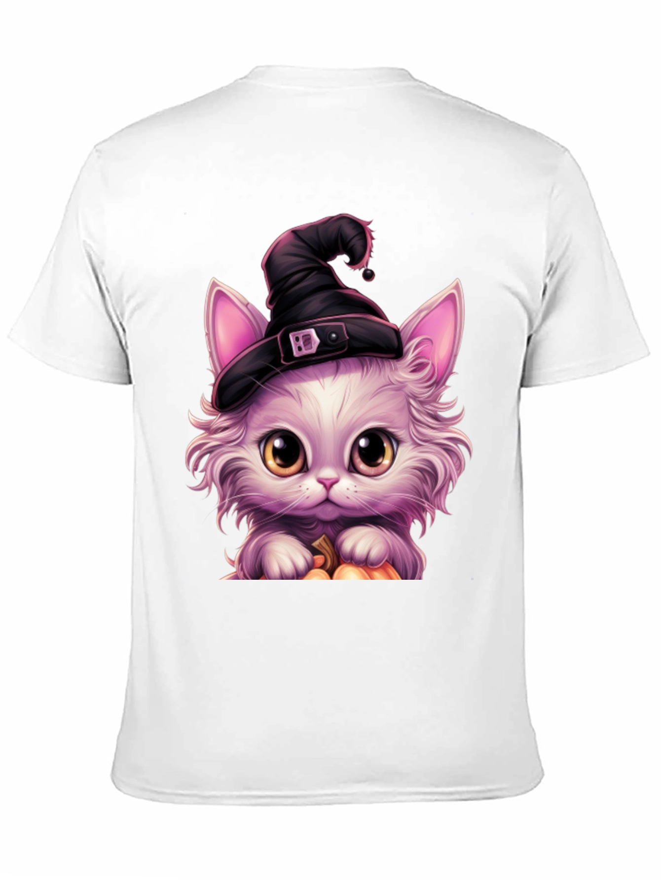 Halloween Cat Witch T-Shirt - Spooky Season