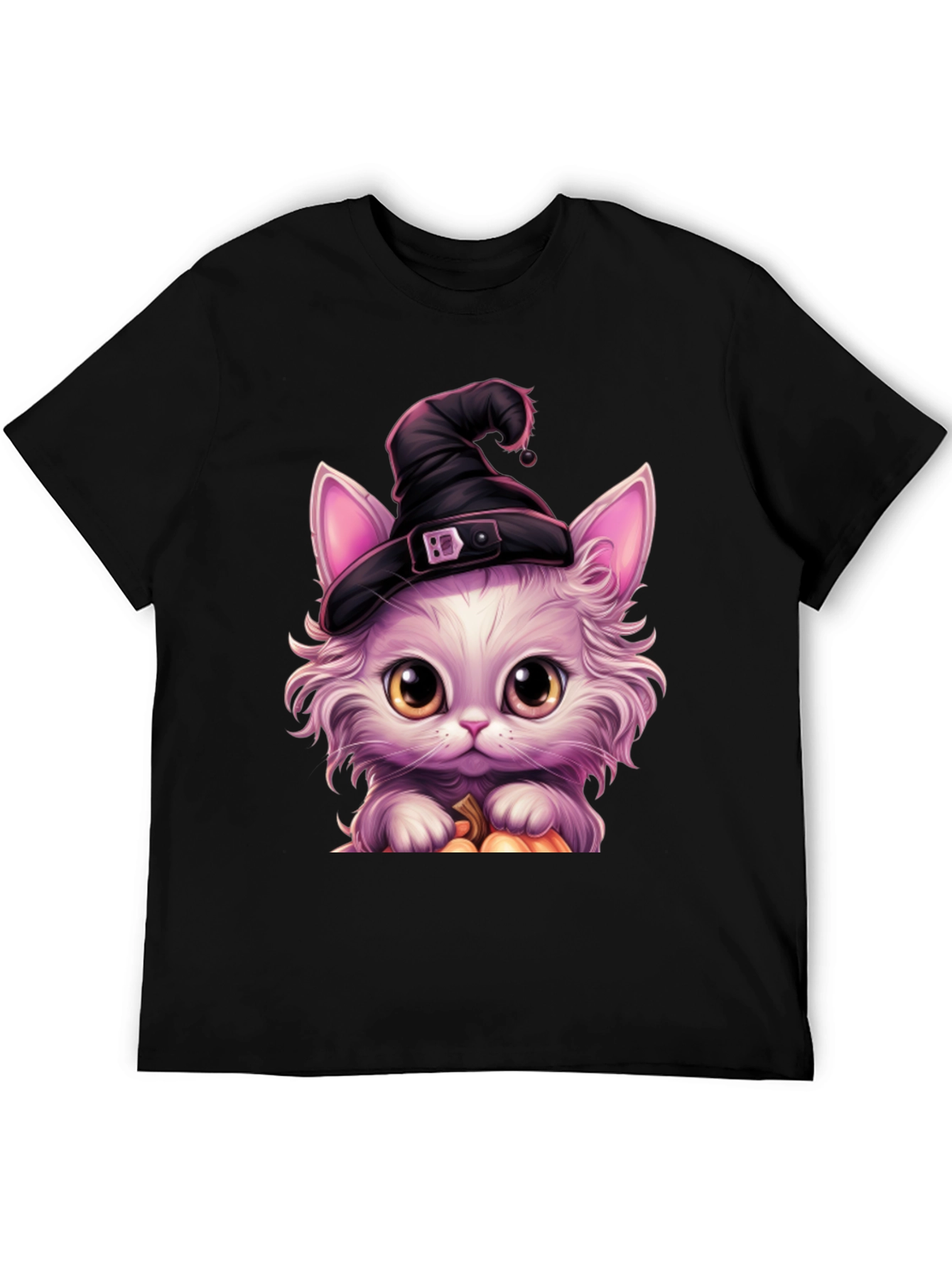 Halloween Cat Witch T-Shirt - Spooky Season