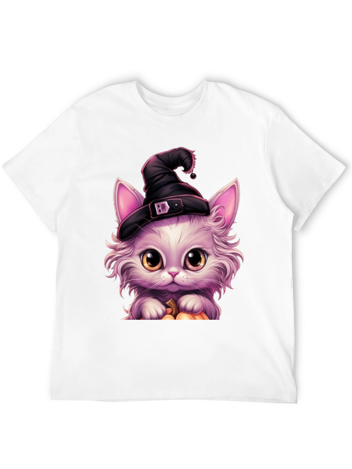 Halloween Cat Witch T-Shirt - Spooky Season
