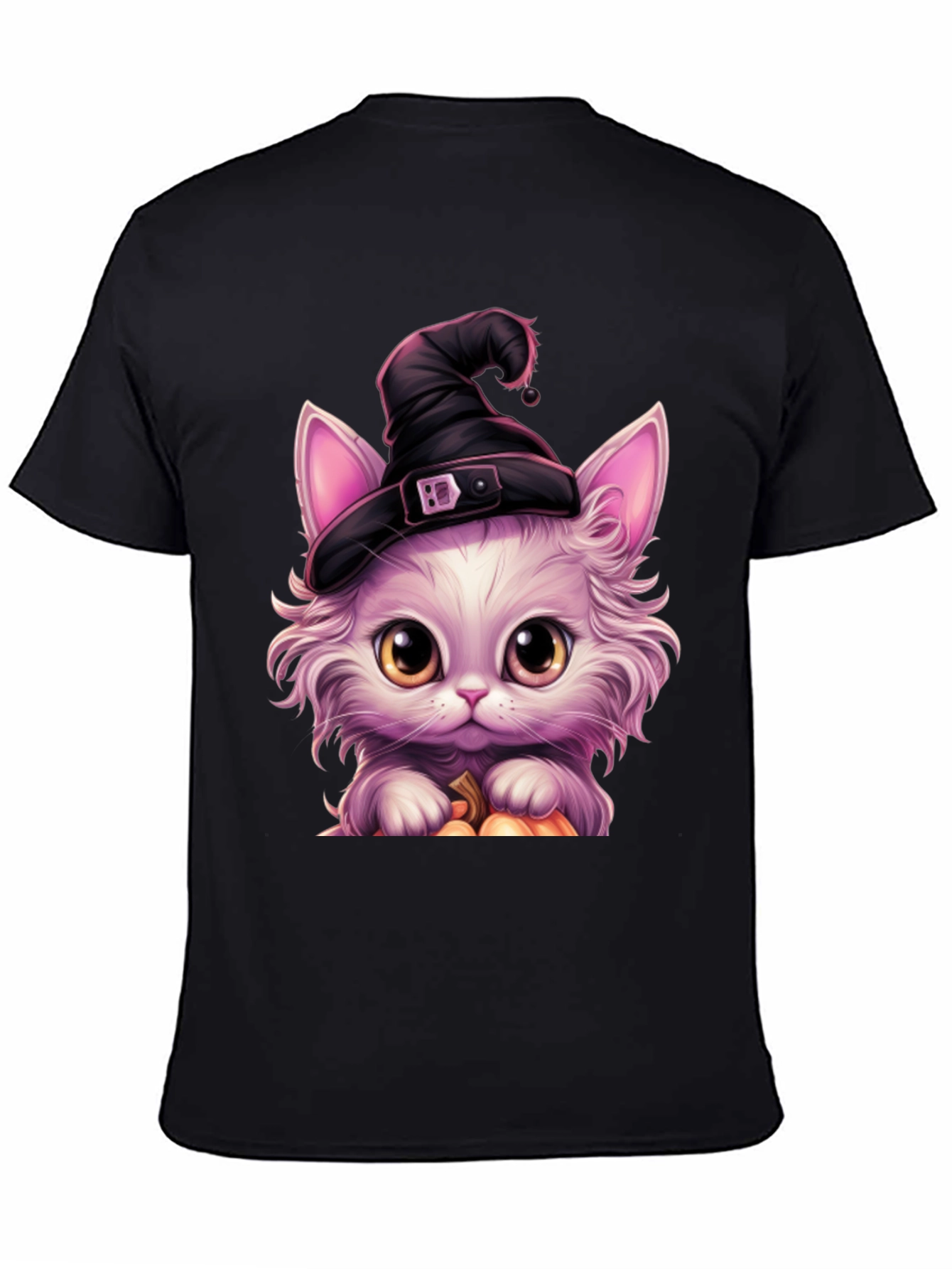 Halloween Cat Witch T-Shirt - Spooky Season