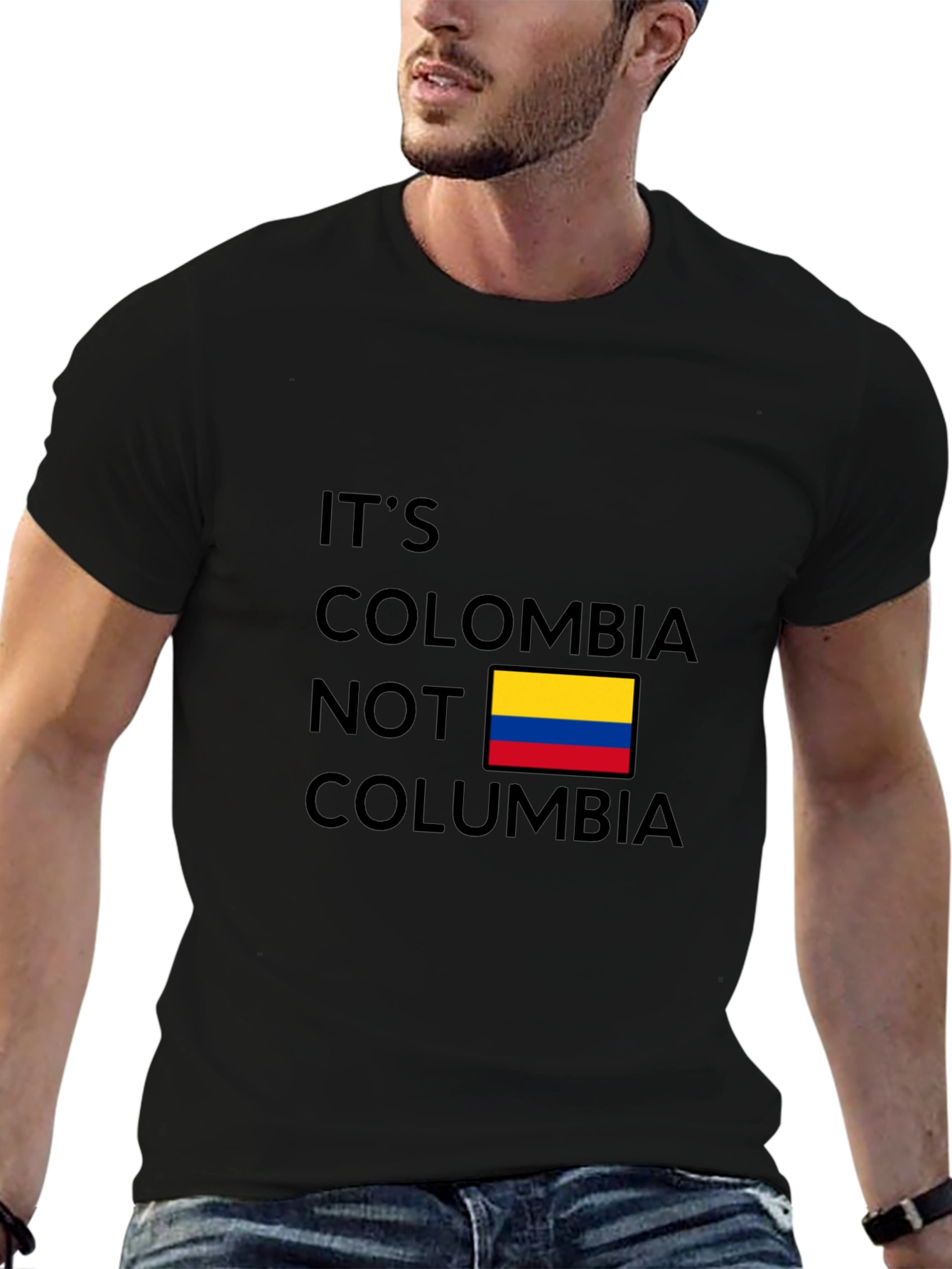 Its Colombia Not Columbia Graphic Tee