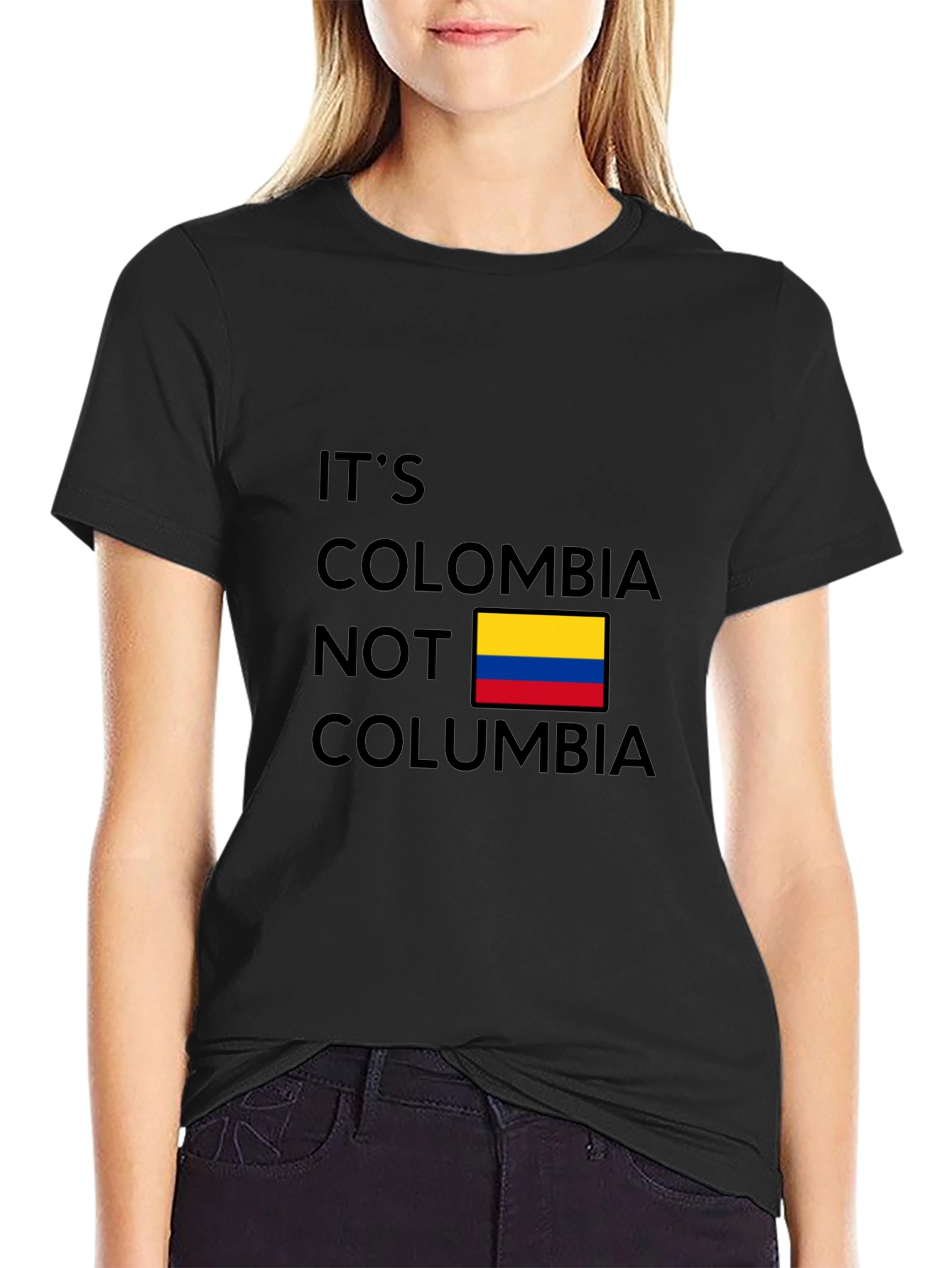 Its Colombia Not Columbia Graphic Tee