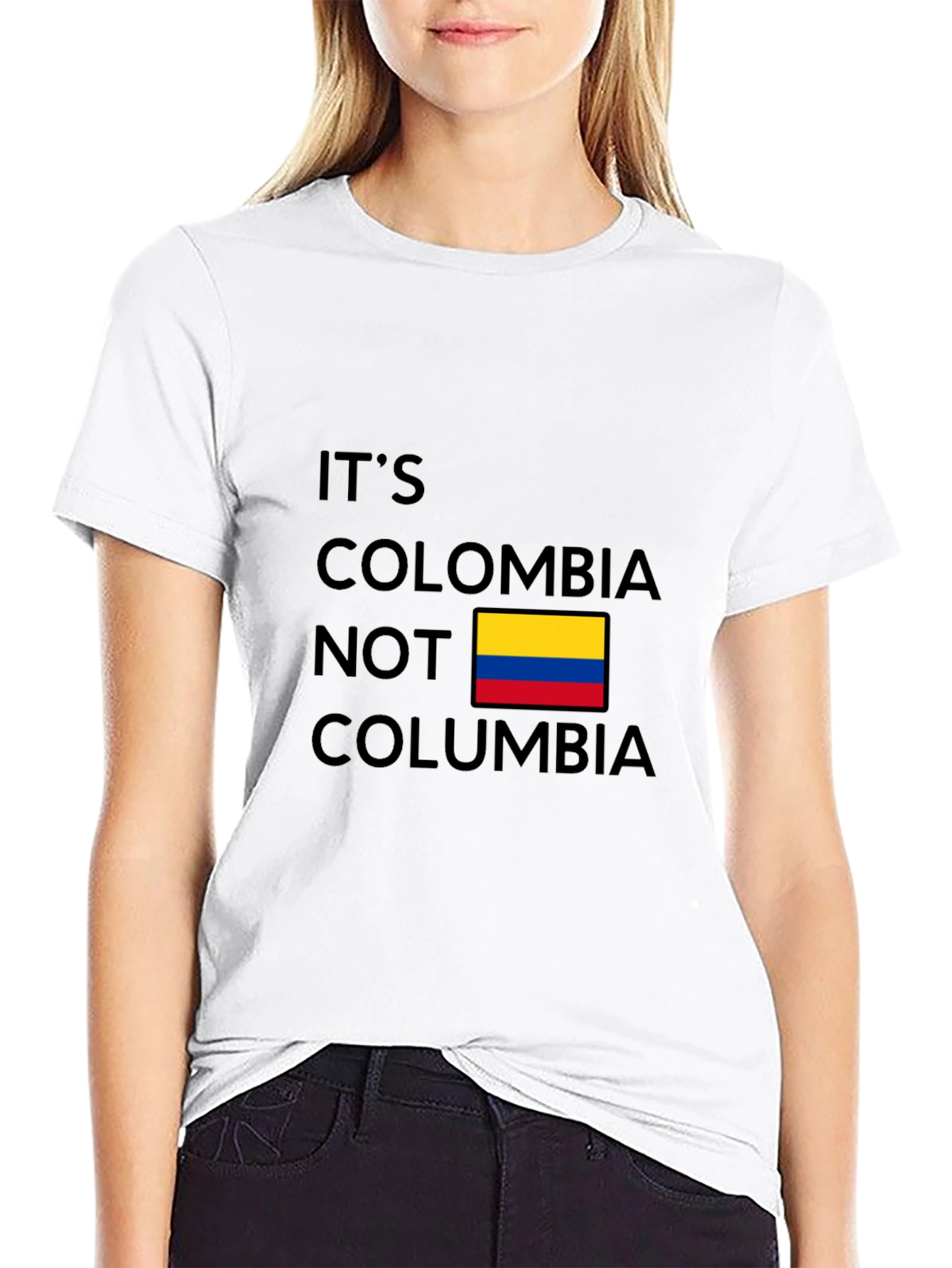 Its Colombia Not Columbia Graphic Tee
