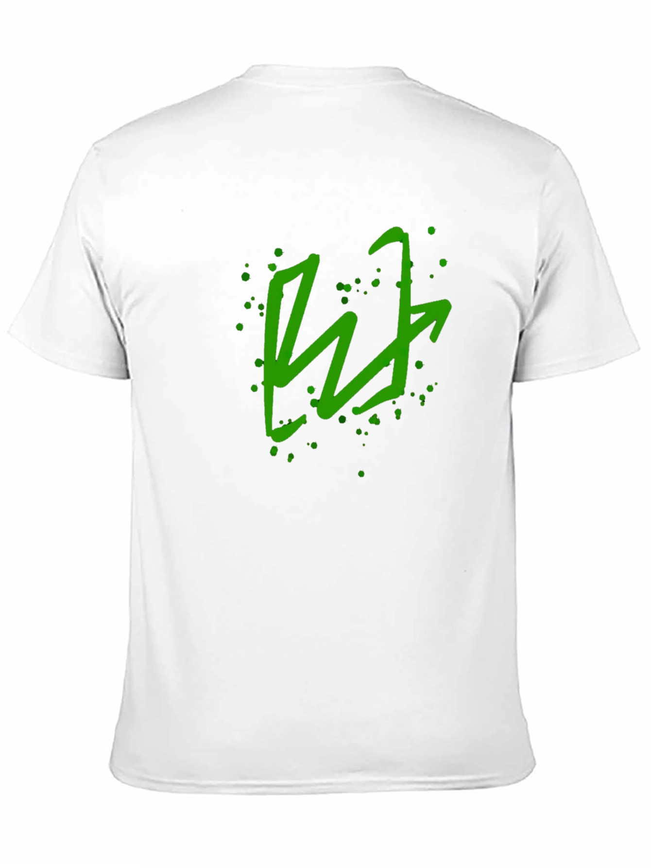 Green Arrow Graphic Black T-Shirt