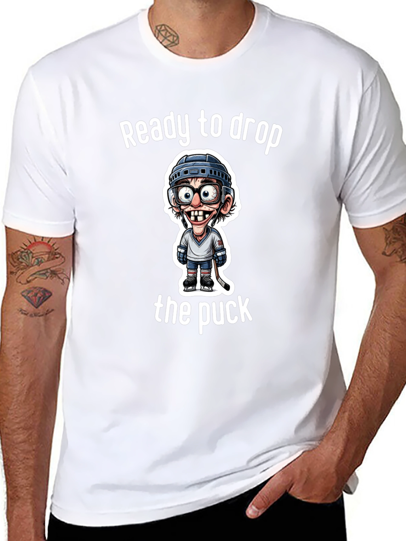 Ready to Drop the Puck T-Shirt