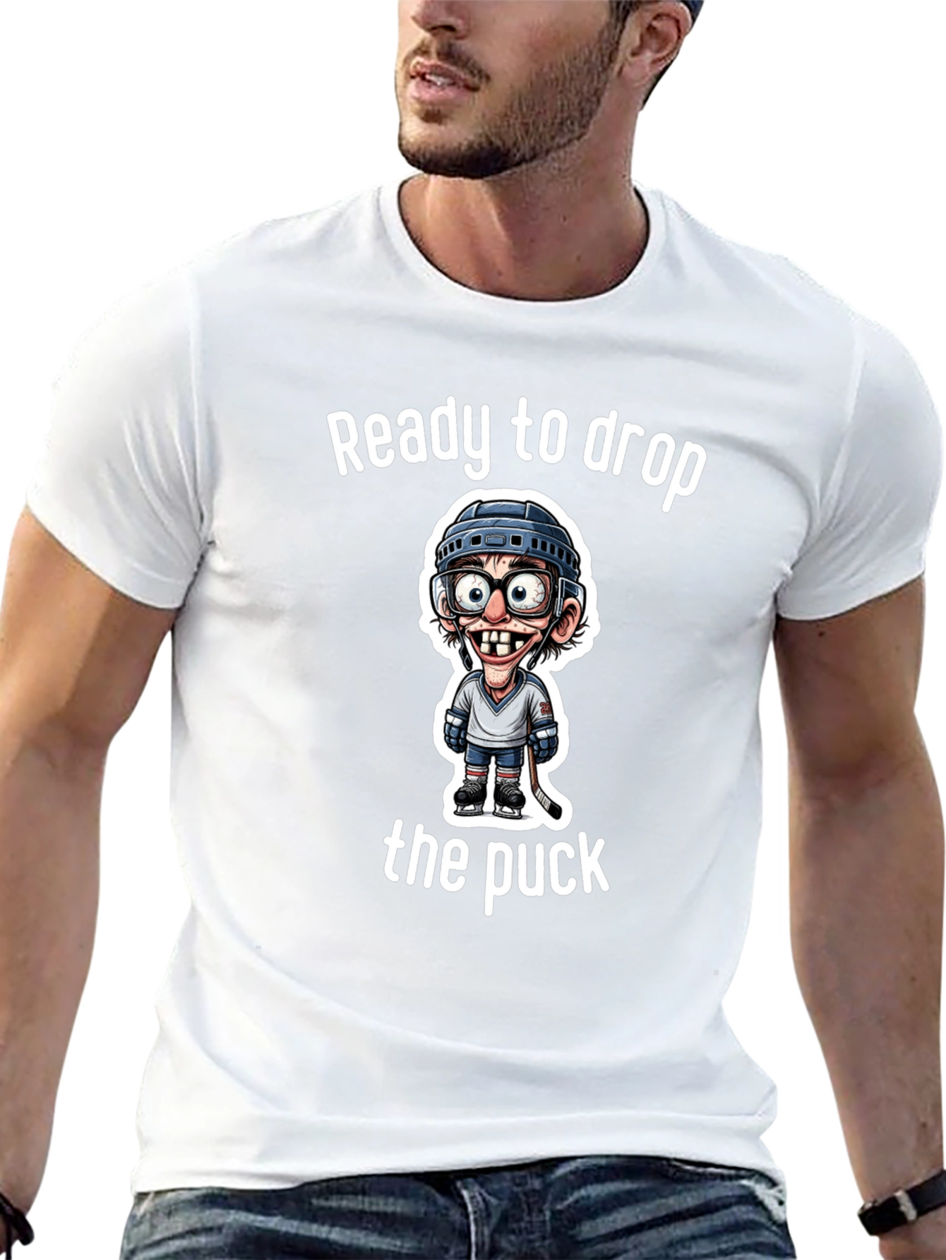 Ready to Drop the Puck T-Shirt