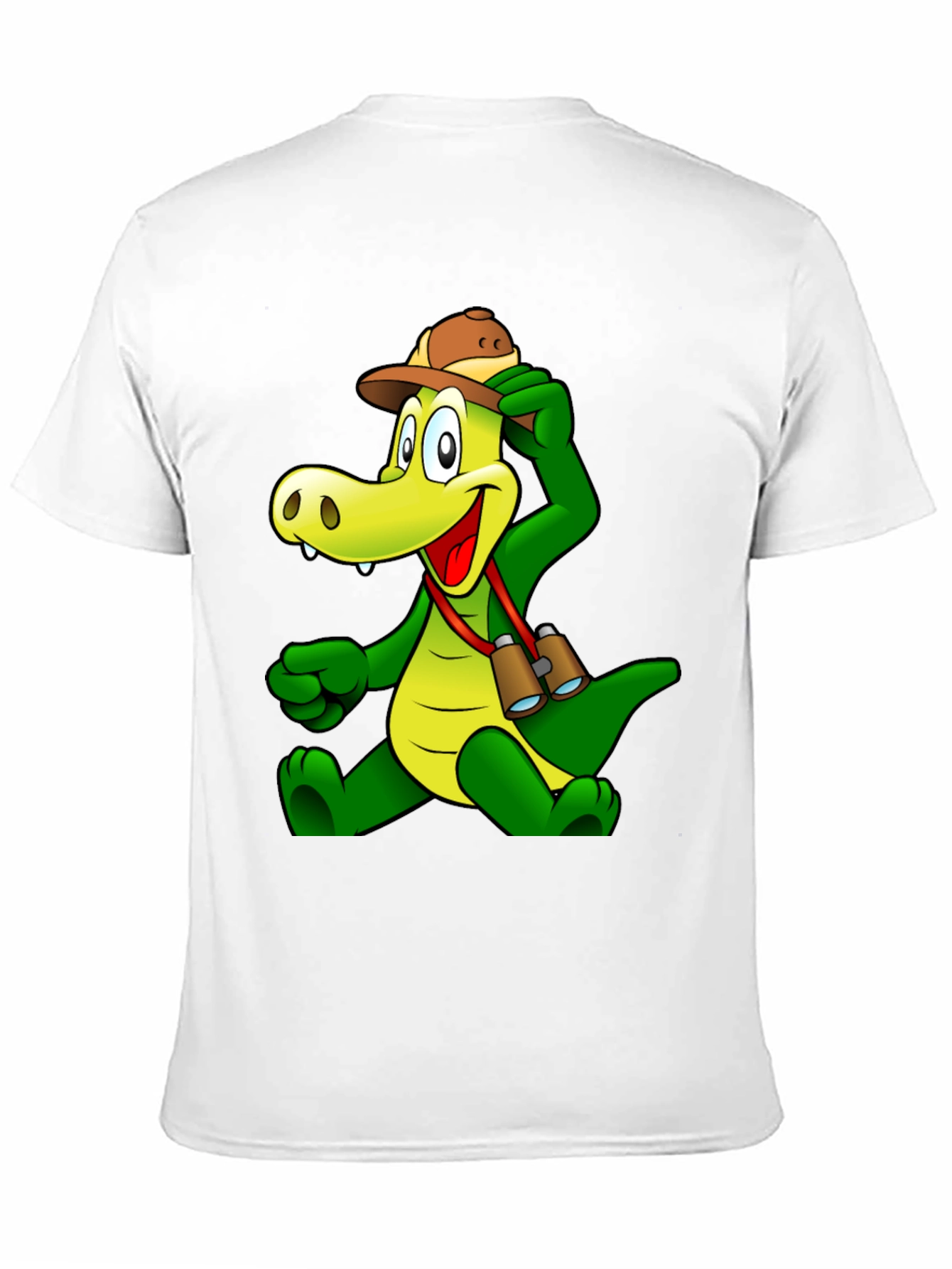 Cartoon Crocodile T-Shirt - Fun Novelty Tee