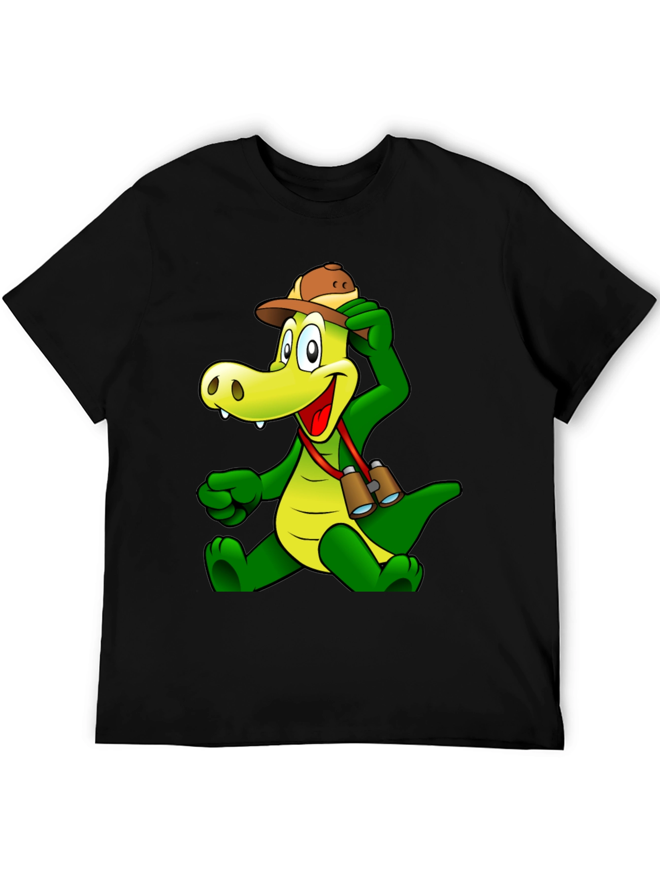 Cartoon Crocodile T-Shirt - Fun Novelty Tee