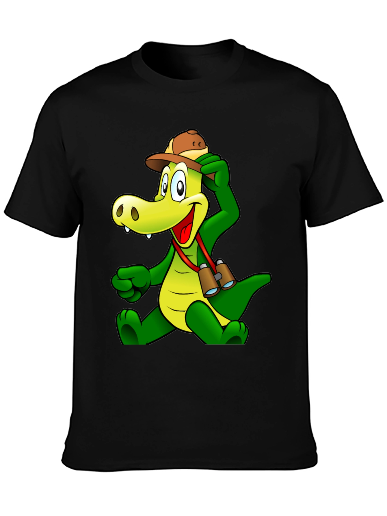 Cartoon Crocodile T-Shirt - Fun Novelty Tee
