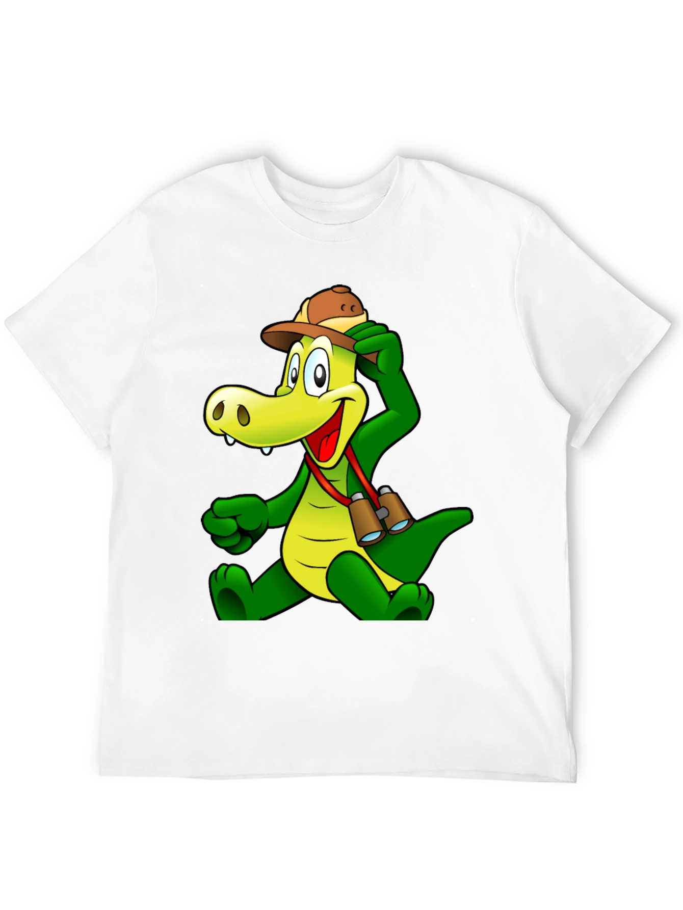 Cartoon Crocodile T-Shirt - Fun Novelty Tee