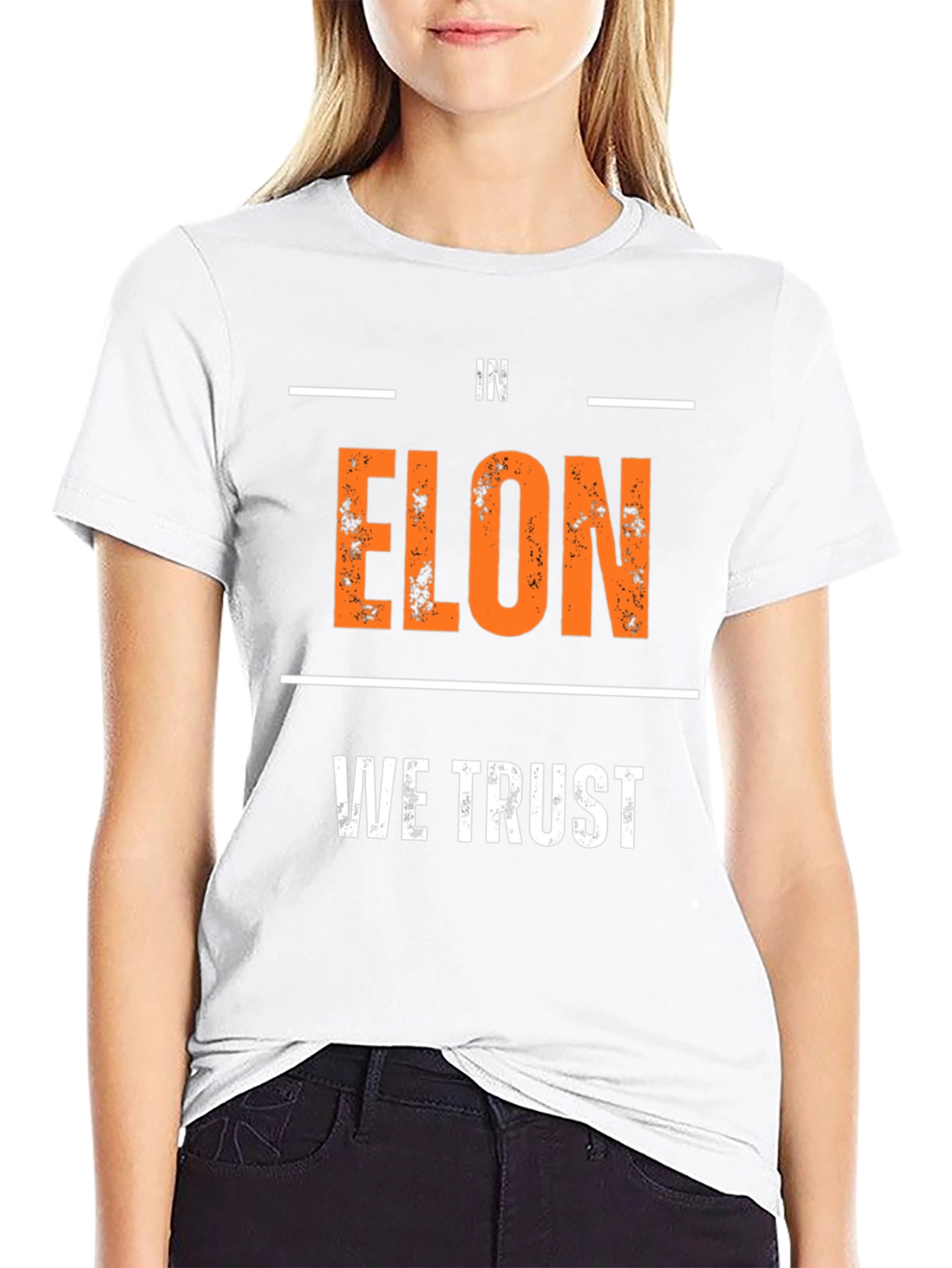 In Elon We Trust Graphic Tee