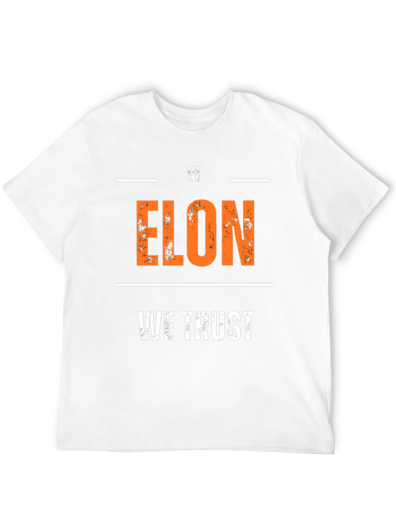 In Elon We Trust Graphic Tee
