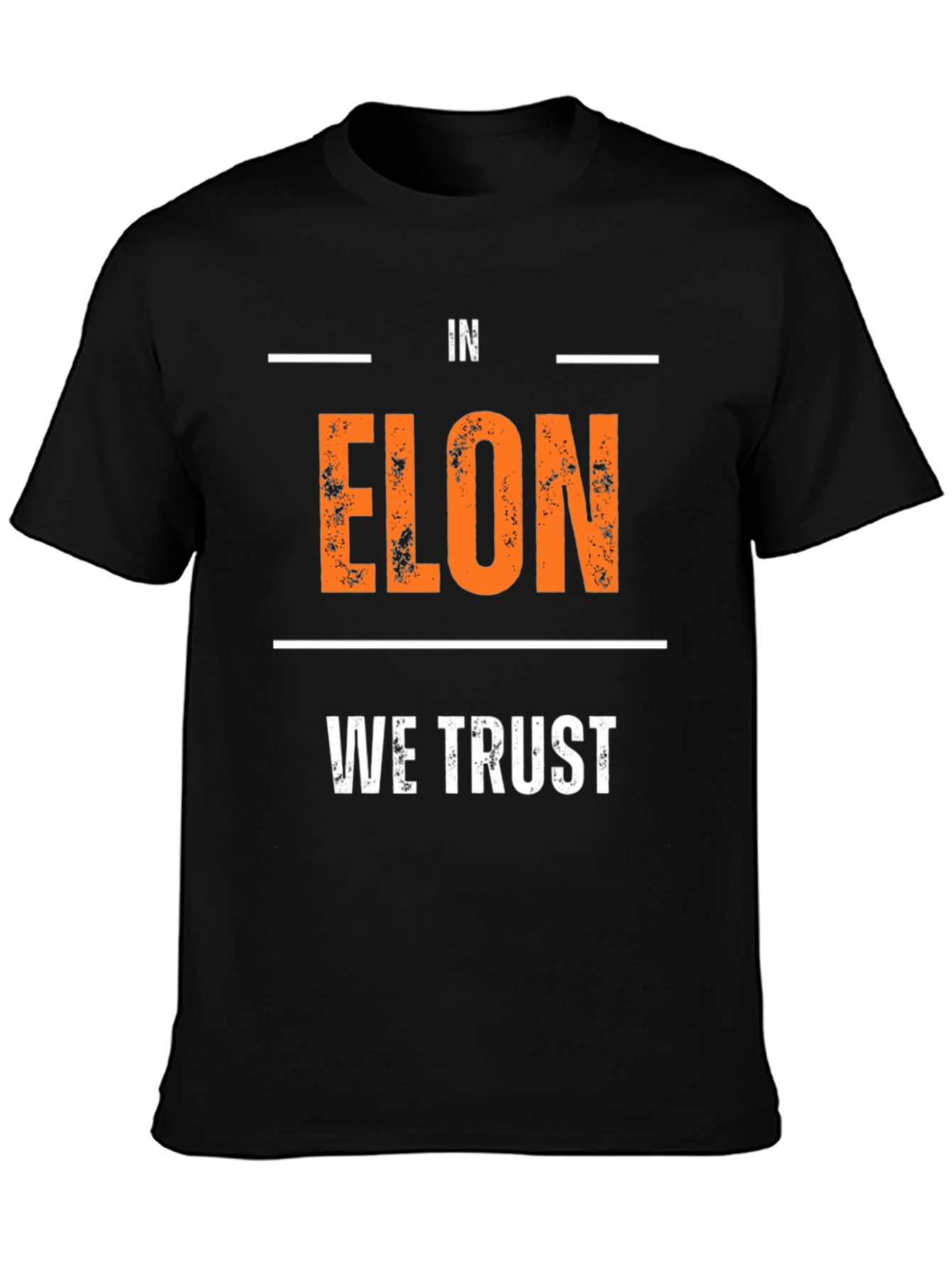 In Elon We Trust Graphic Tee