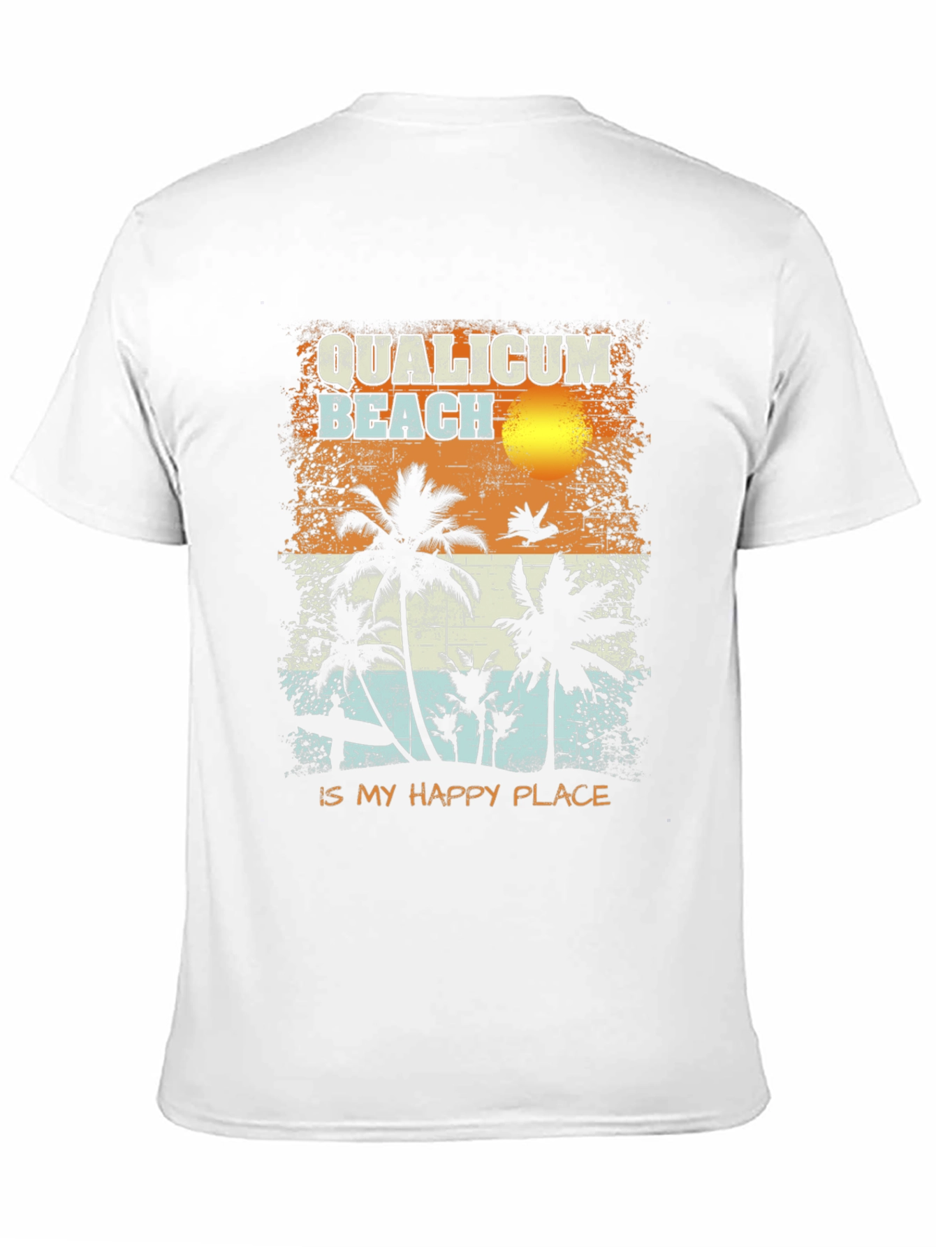 Qualicum Beach Happy Place T-Shirt